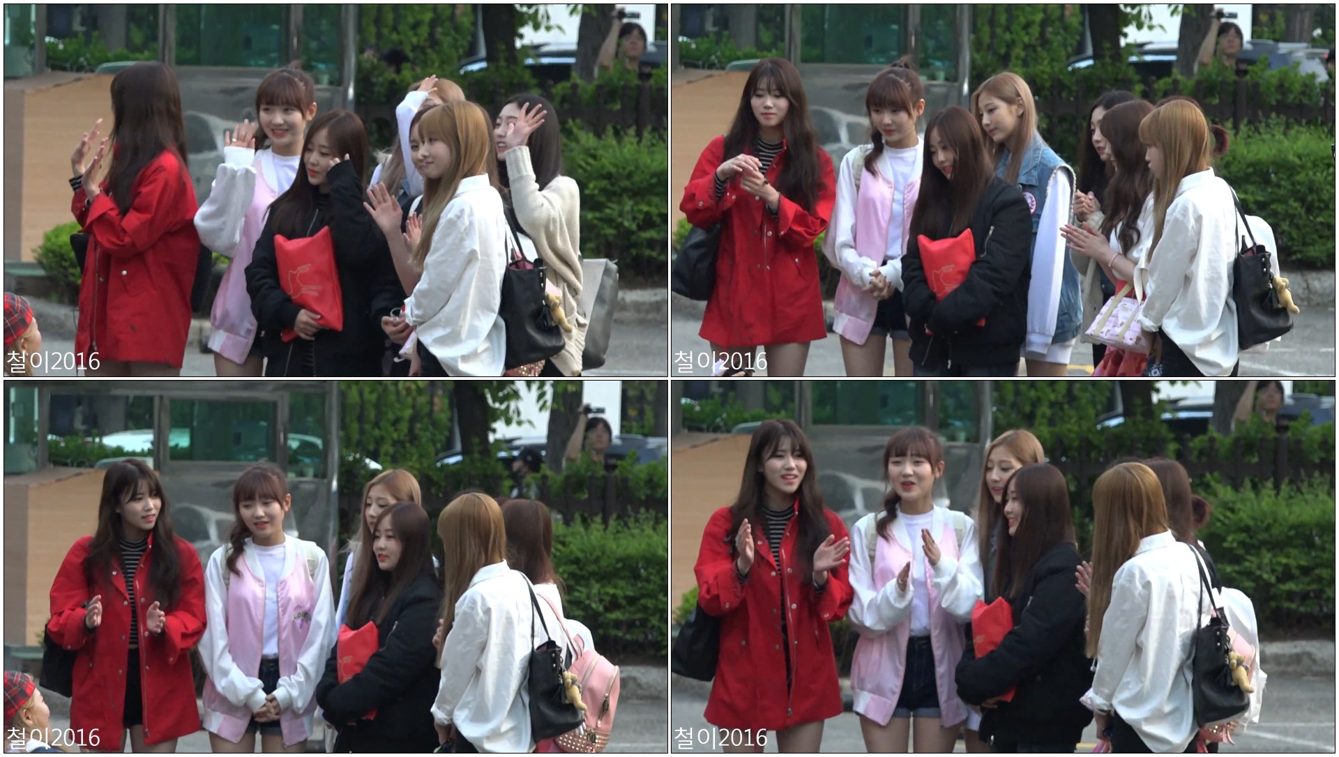 160429 KBS 공개홀 뮤직뱅크 출근길 러블리즈(LOVELYZ) 전체 직캠 BY 철이