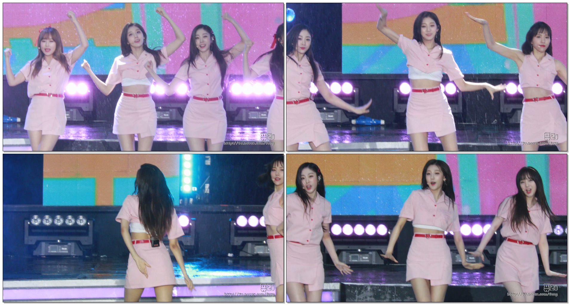 180512 러블리즈(Lovelyz) 정예인 - 힘내(소녀시대) (2018 드림콘서트)