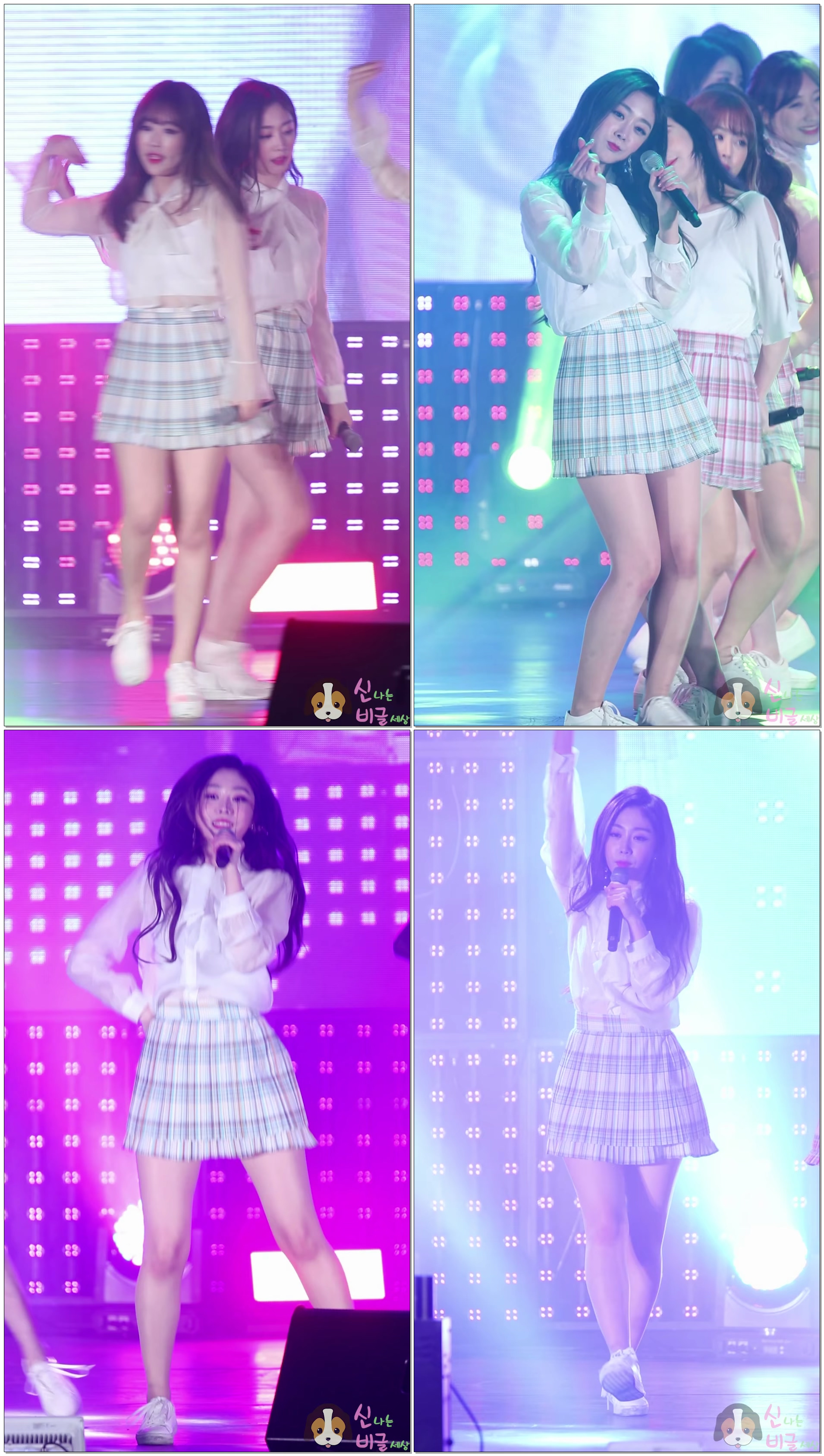 180427 러블리즈 (Lovelyz) 지수 (Jisoo) - Ah-Choo (아츄) @안산노동자음악대축제 By 신비글