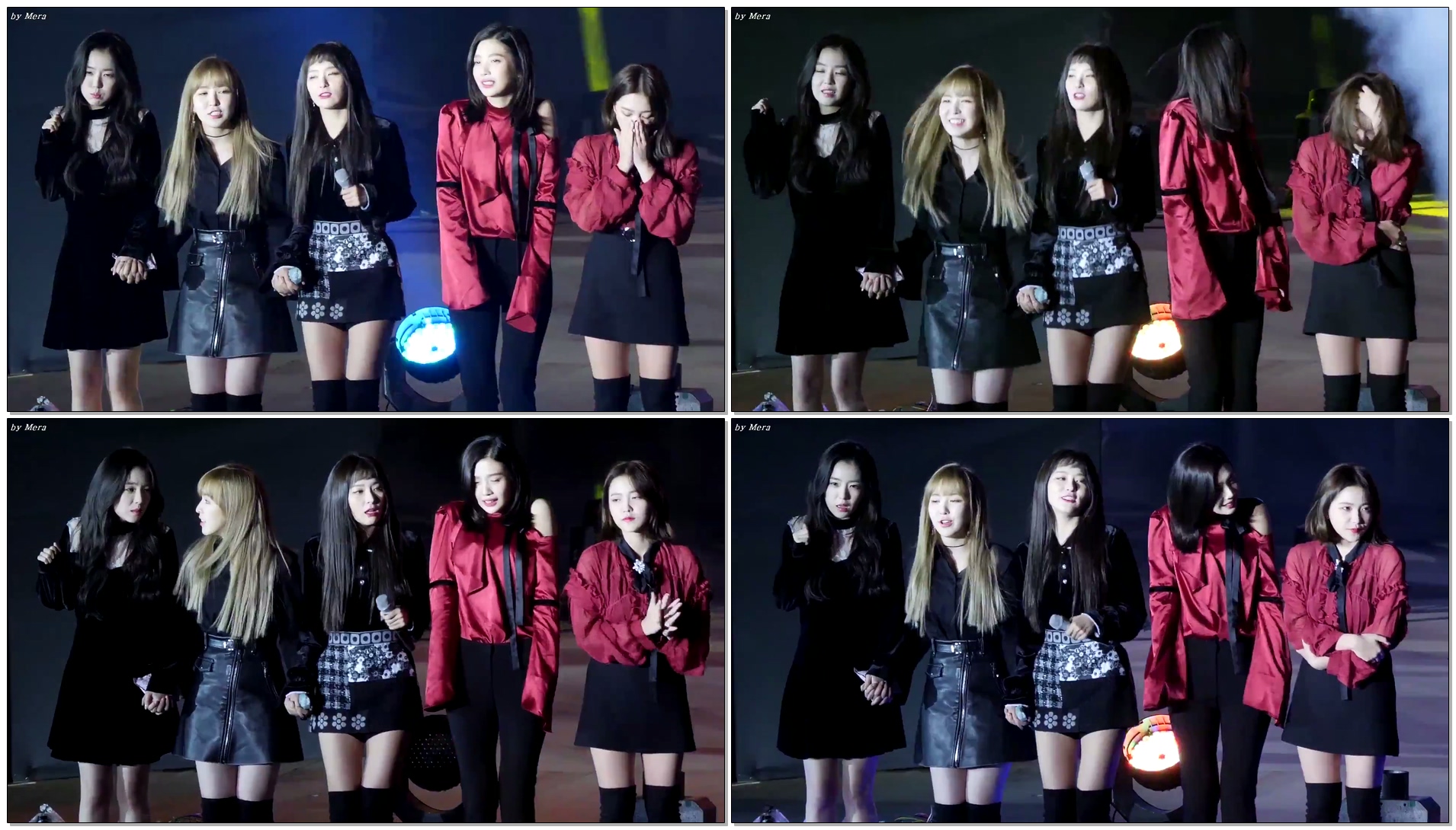 171104 레드벨벳 (Red Velvet) 전출연진 RUN TO YOU 추위에 떠는 아이린,조이 [전체] 직캠 Fancam (2017 평창드림콘서트) by Mera