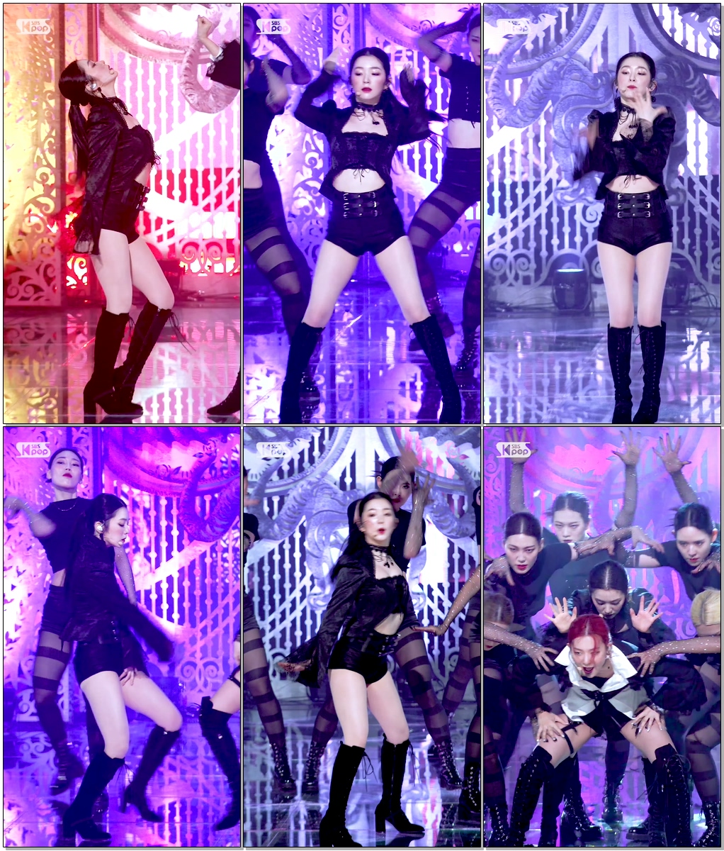 레드벨벳 아이린 & 슬기 아이린 'Monster' (IRENE & SEULGI IRENE FanCam)│@SBS Inkigayo_2020.7.12