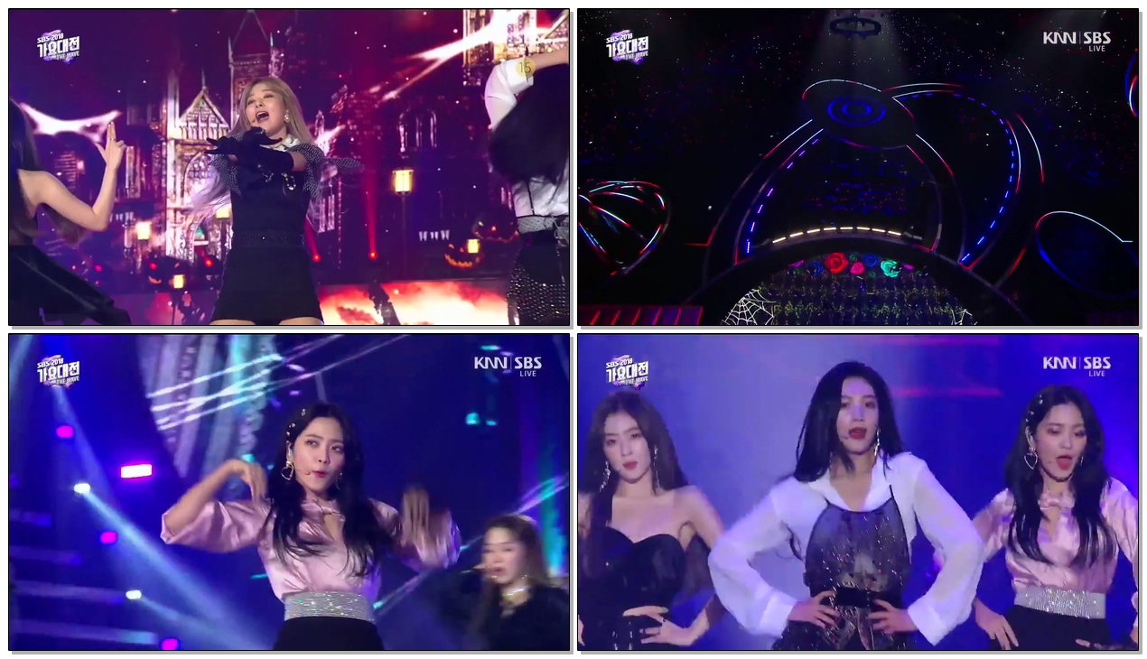 Red Velvet - Bad Boy + Really Bad Boy (RBB) 181225 @SBS Gayo Daejun 2018 (2018 SBS 가요대전)