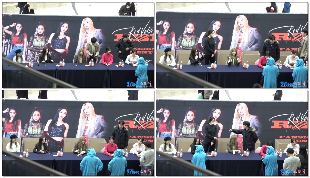 #레드벨벳 #RBB 181203 레드벨벳 Red Velvet RBB 앨범 팬사인회 입장 대기 4K 직캠 @ 코엑스 by Spinel