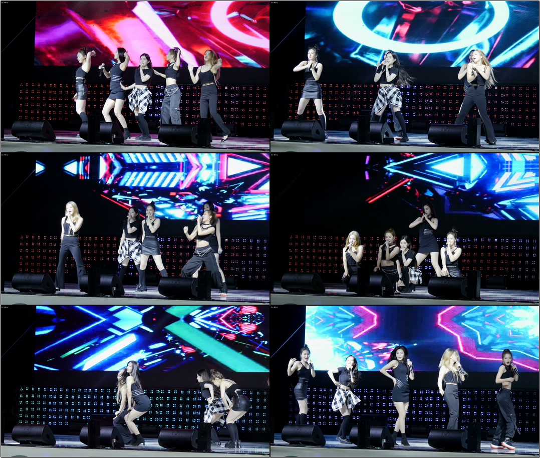 190807 #레드벨벳 (#RedVelvet) 짐살라빔 (Zimzalabim) #직캠 #Fancam (걸스카우트 국제야영)
