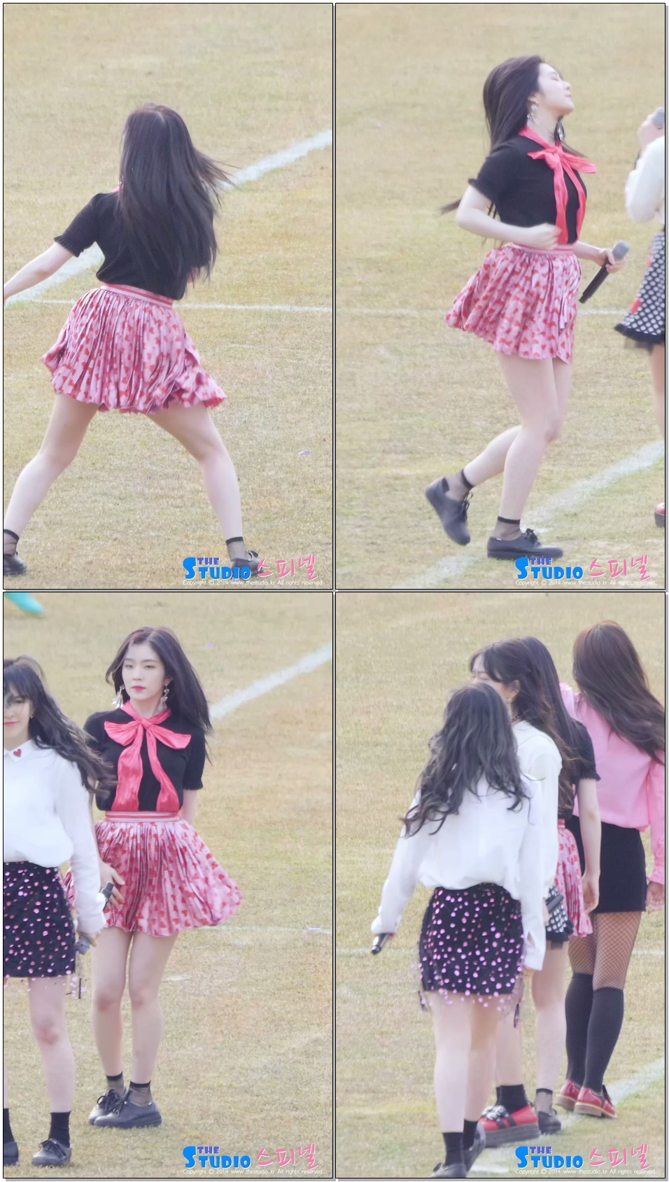 170305 레드벨벳 루키 아이린 뒤태 직캠 Red Velvet Irene fancam - Rookie (K리그 챌린지 FC안양 개막전) by Spinel