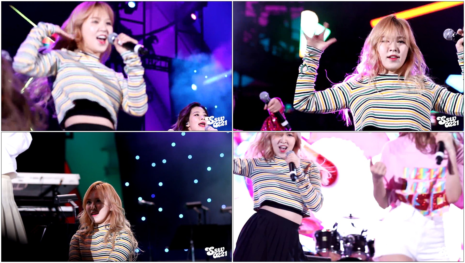 [Fancam/Red Velvet/Wendy]160507 LA KTMF 아이스크림케이크 (Icecream Cake)