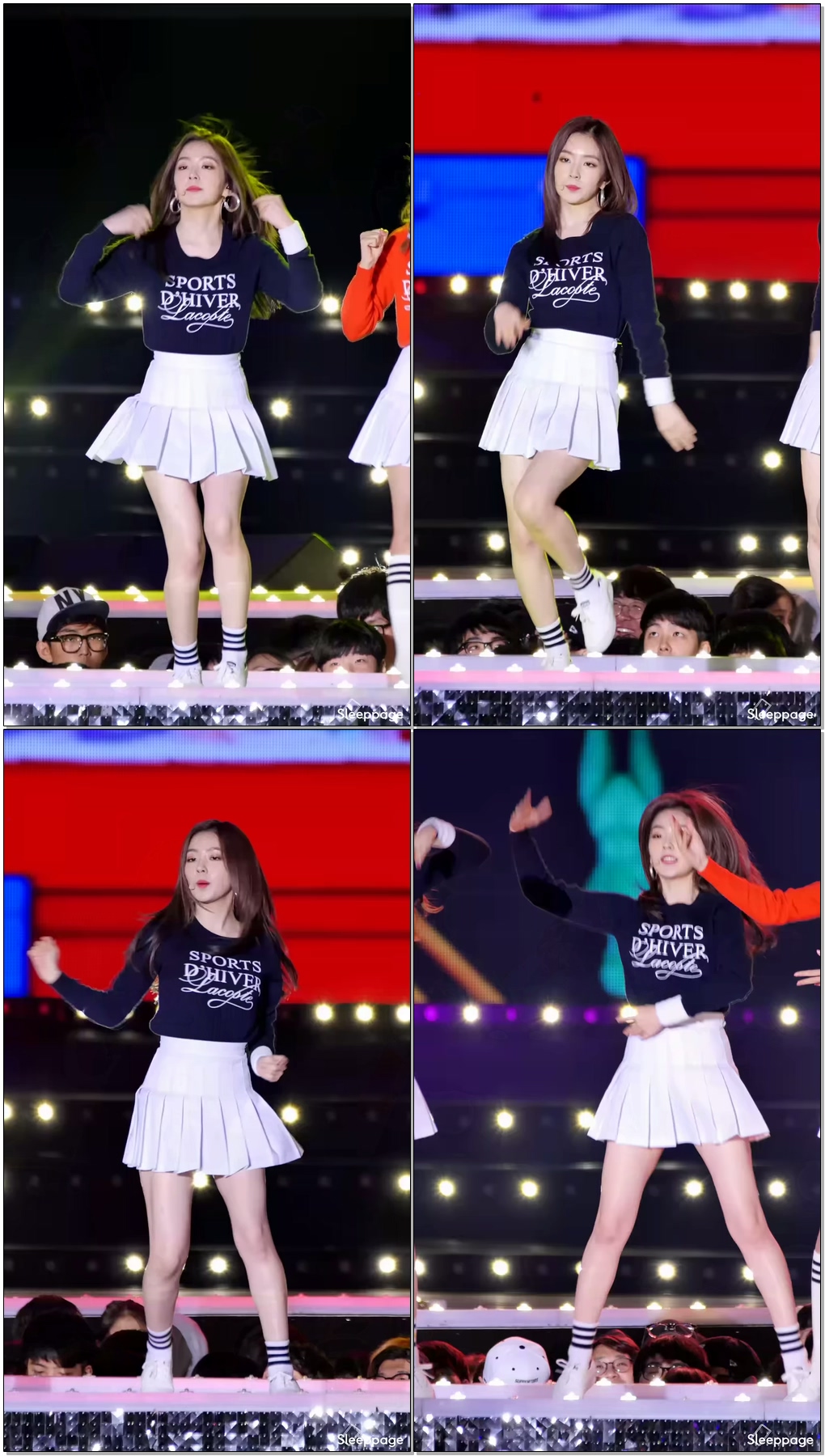 [4K/FANCAM/직캠] 161022 레드벨벳 ( Red Velvet ) 덤덤 ( DUMB DUMB ) [아이린] @청소년음악회 By Sleeppage