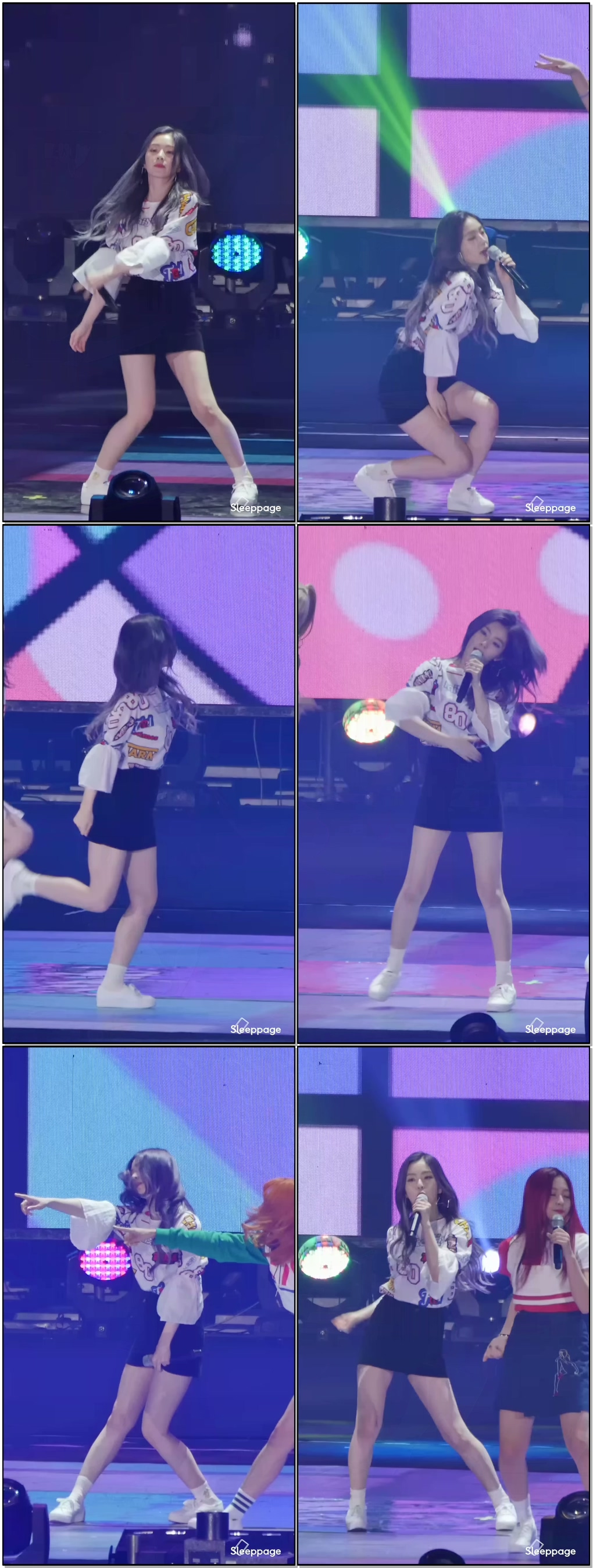 [직캠/FANCAM] 160907 레드벨벳 (RED VELVET) 아이스 크림 케이크 ( ICE CREAM CAKE ) [아이린] @ 평창 G-500 By Sleeppage