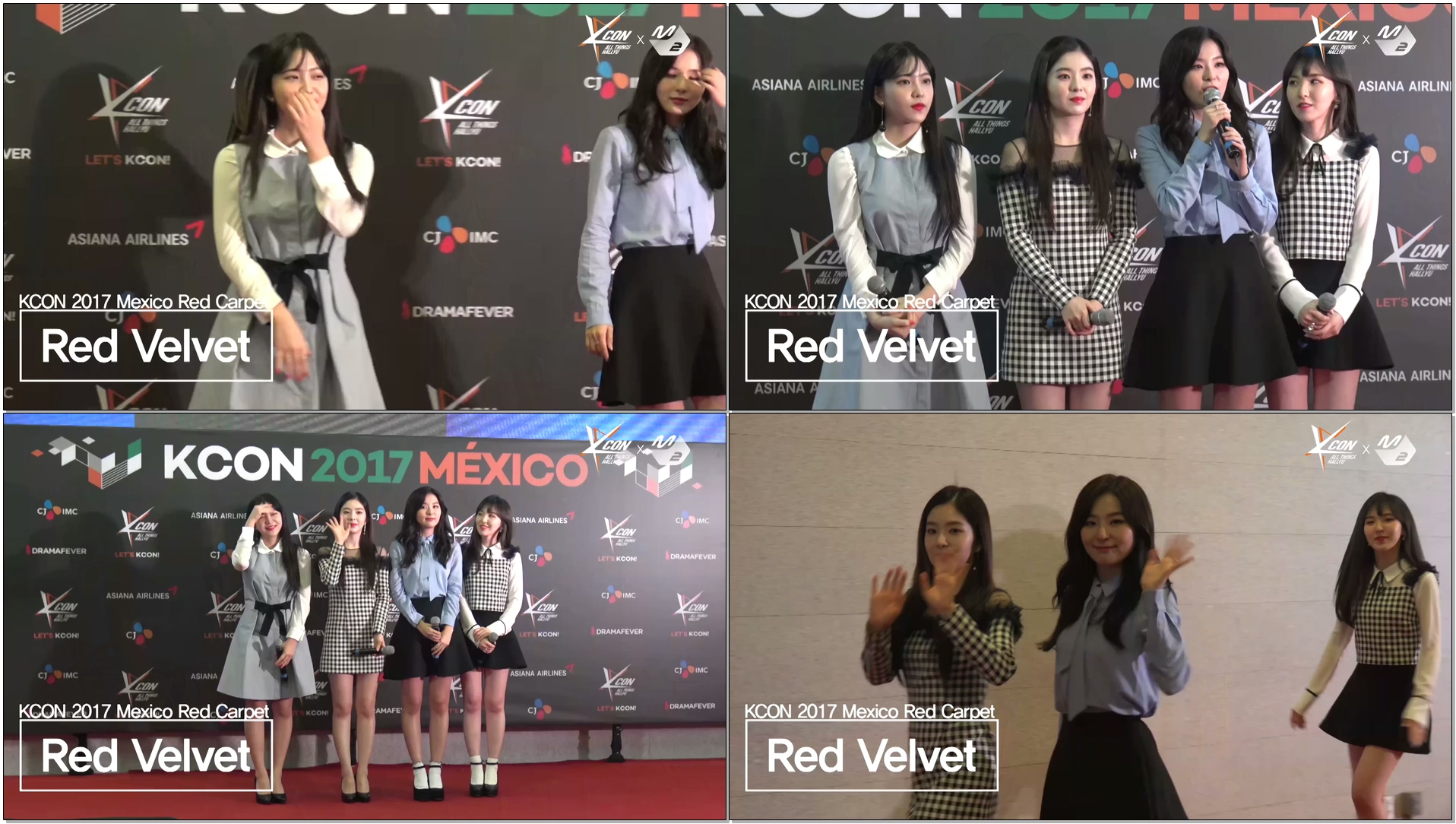 [KCON 2017 MEXICO x M2] 레드벨벳(Red Velvet) RedCarpet