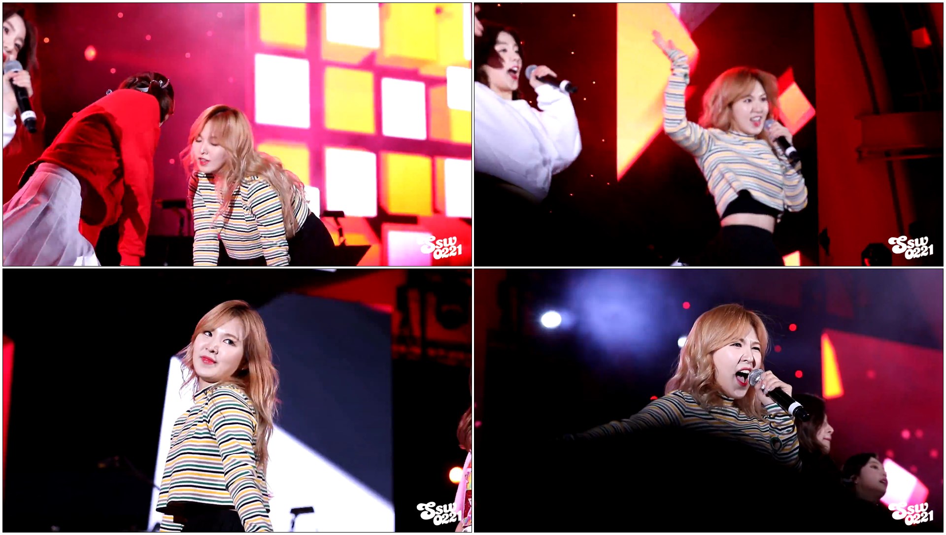 [Fancam/Red Velvet/Wendy]160507 LA KTMF 행복 (Happiness)
