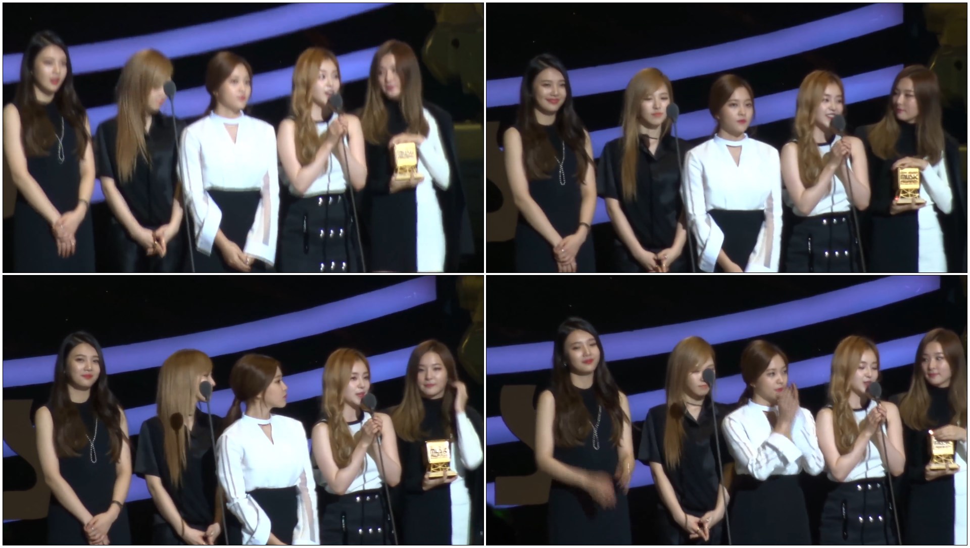 [Fancam] 151202 MAMA Red Velvet win Best Dance Performance Female Group