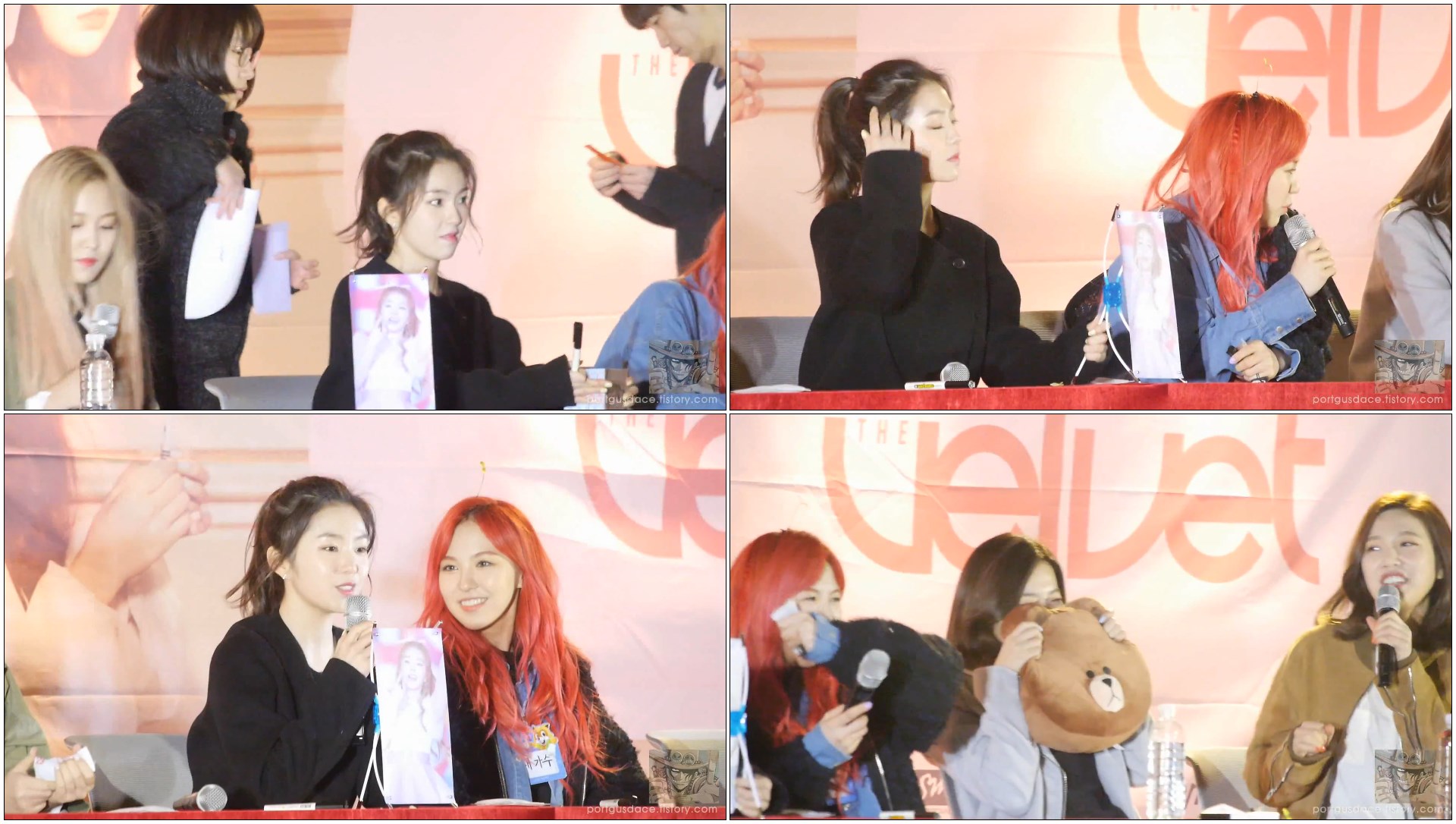 160320 판교 레드벨벳 팬싸인회 멘트 직캠 by ace