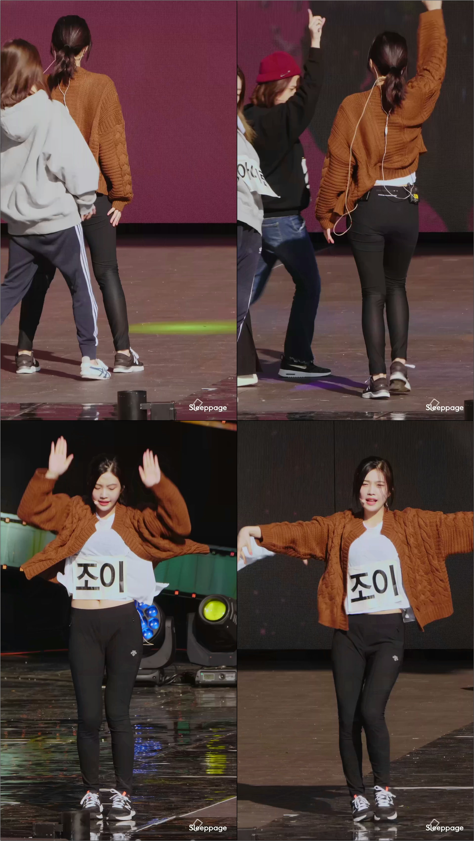 171028 레드벨벳 REDVELVET 빨간맛 RED FLAVOR 리허설 Rehearsal 조이JOY @ 평창뮤직페스타 By Sleeppage