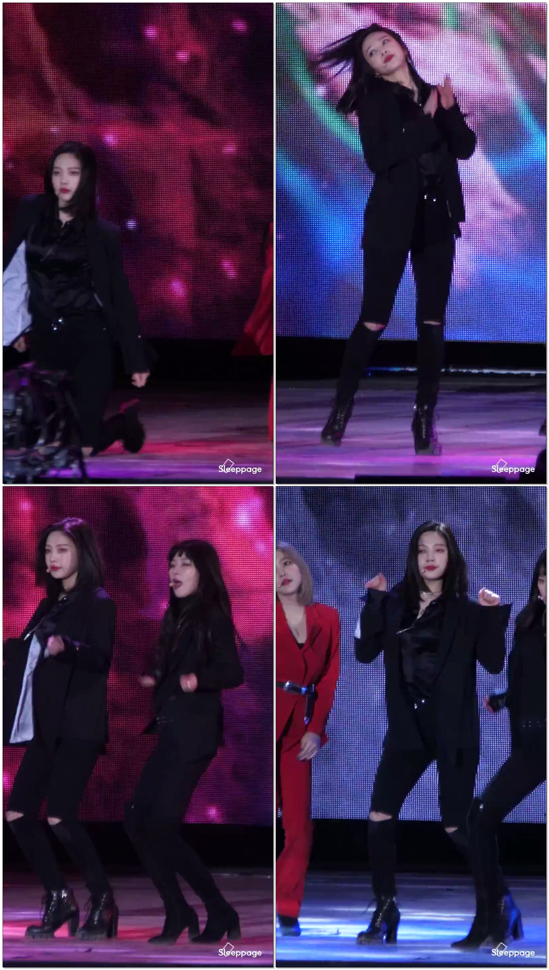 180210 레드벨벳 REDVELVET 배드보이 BAD BOY 조이 JOY @ 강릉KPOP월드페스타 By Sleeppage