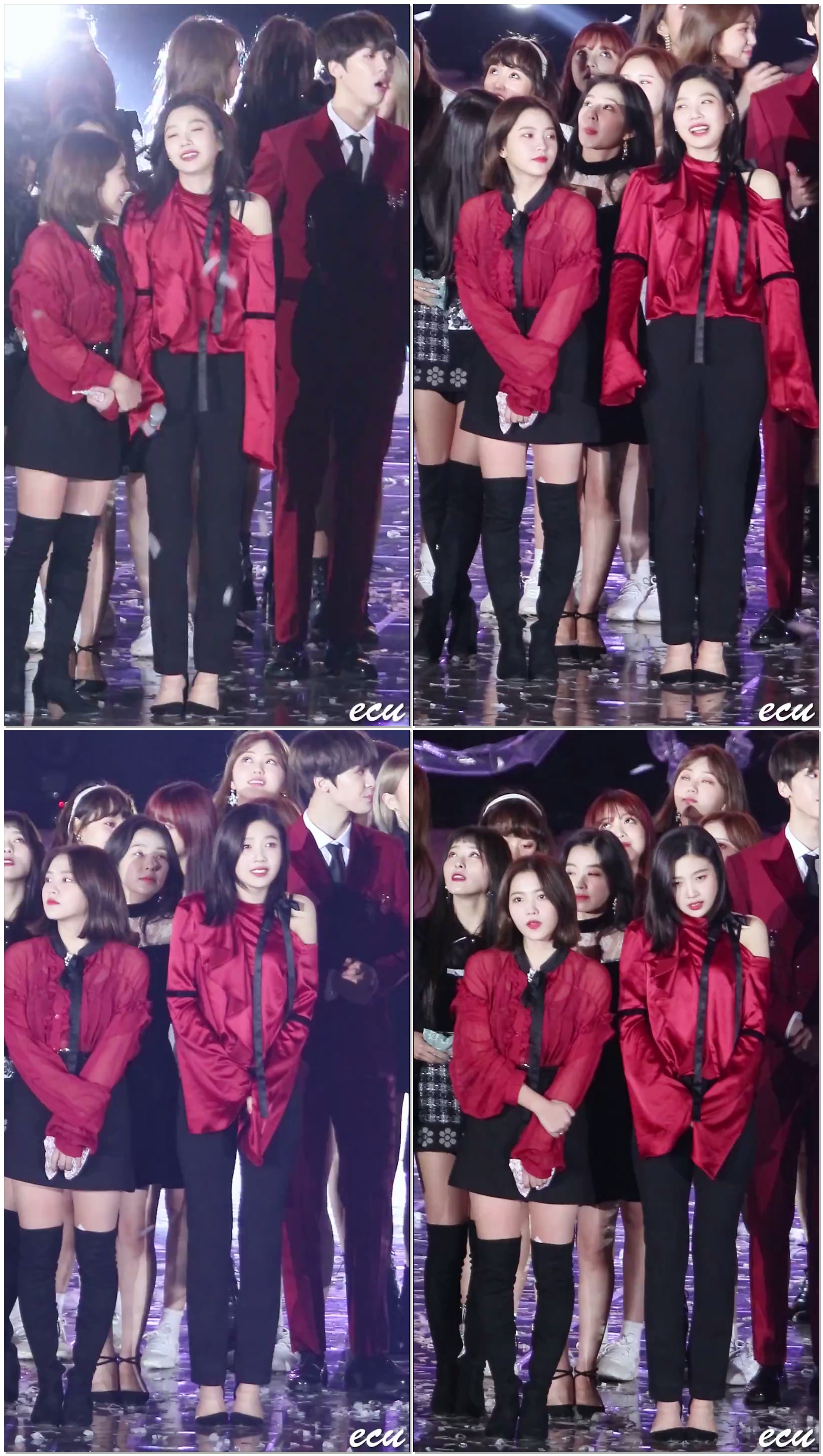 171104 너무 추운 레드벨벳 (Red Velvet) 엔딩 / 평창 드림콘서트 직캠 fancam by ecu