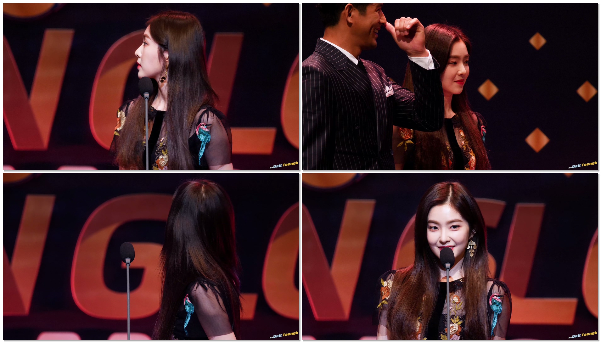171213 아이린 IRENE 레드벨벳 Red Velvet @골든글러브 시상식 4K 60P 직캠 by DaftTaengk