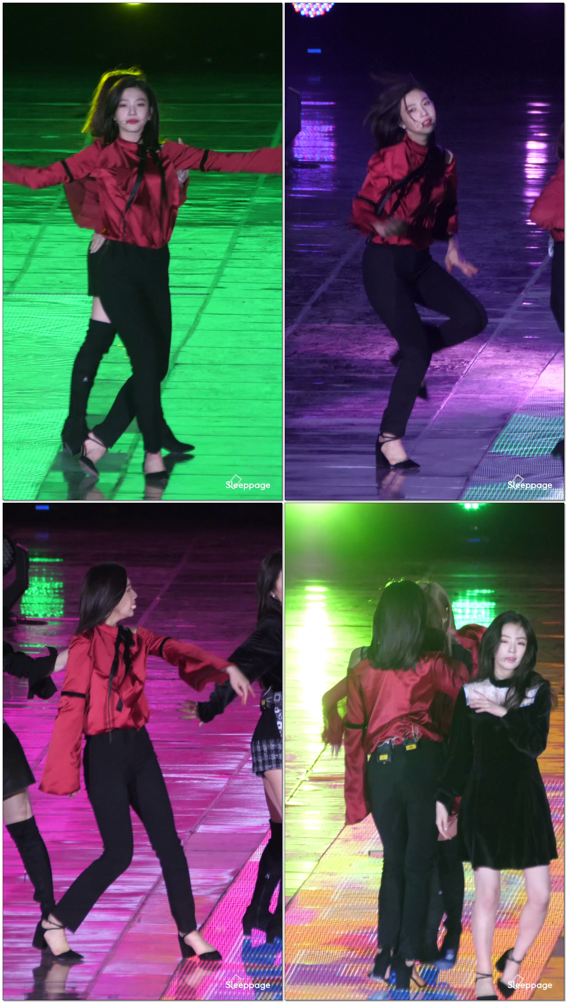171104 레드벨벳 Redvelvet 루키 Rookie 조이 Joy @ 드림콘서트 in 평창 By Sleeppage