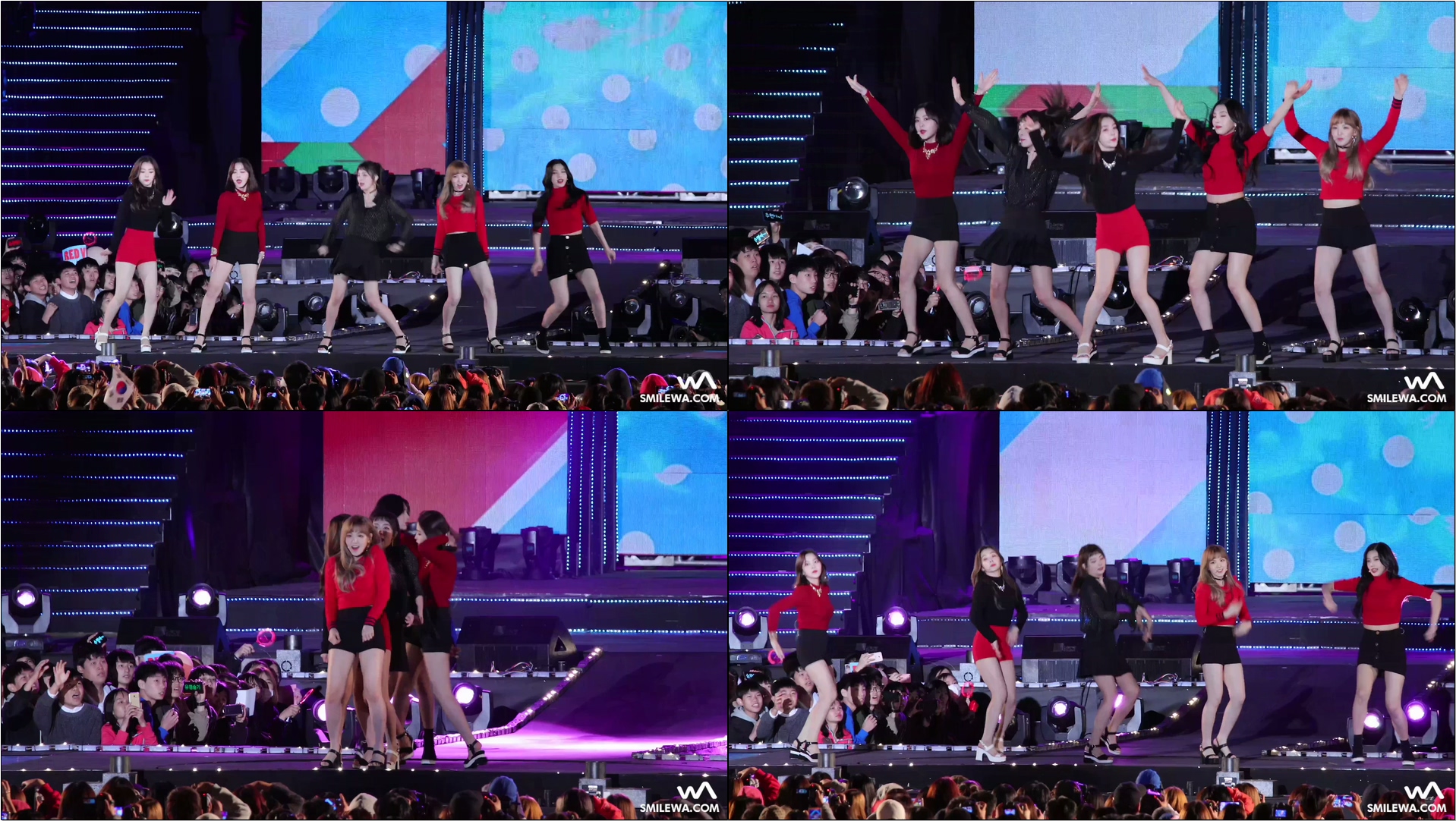 171014 레드벨벳 (Red Velvet) '빨간 맛 (Red Flavor)' 4K 직캠 @안산 우정 슈퍼쇼 4K Fancam by -wA-