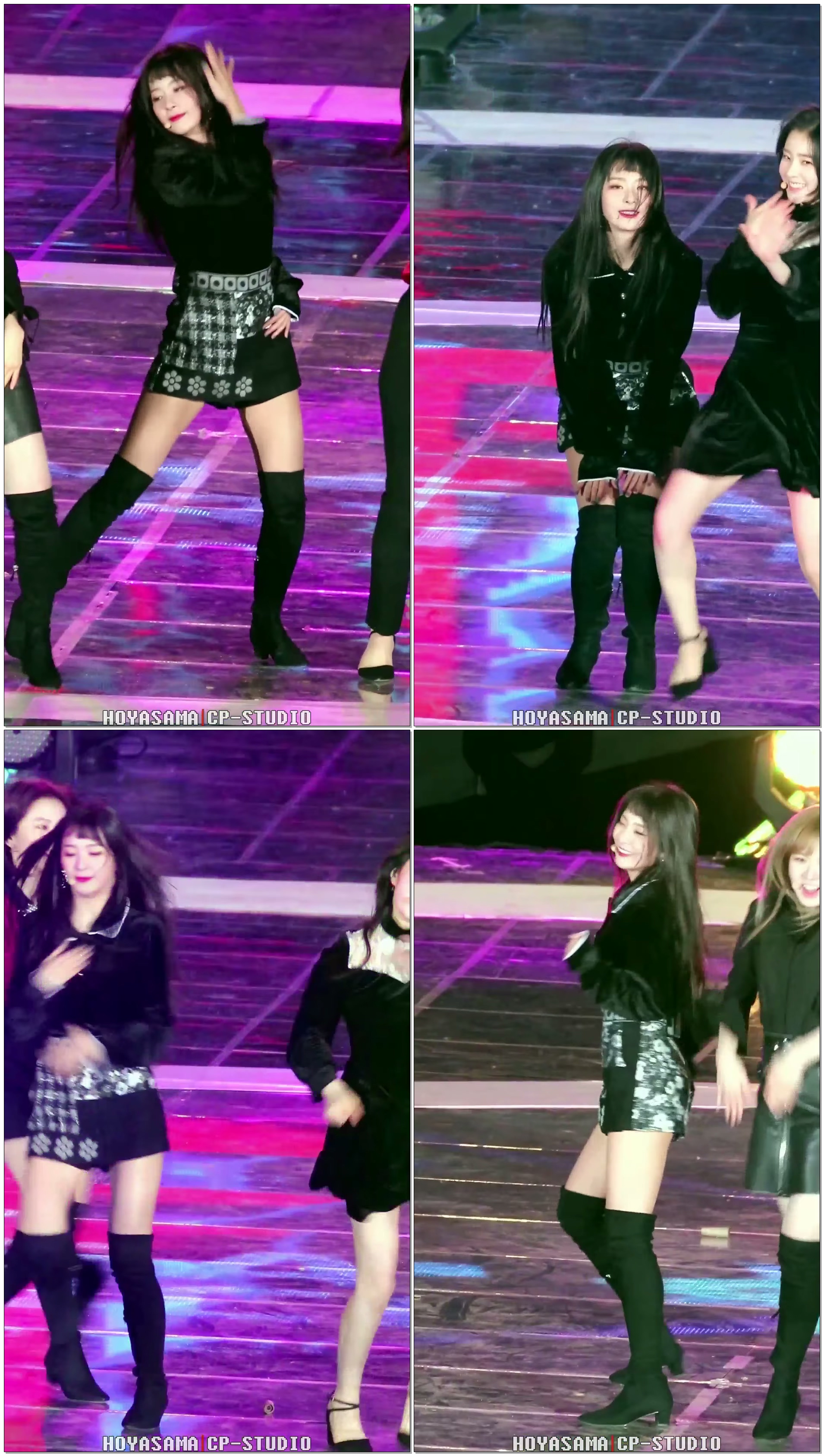 171104 레드벨벳/Red Velvet 빨간 맛/Red Flavor 슬기/SeulGi 2배속댄스/2x dance 직캠/fancam @ 평창드림콘서트 by hoyasama