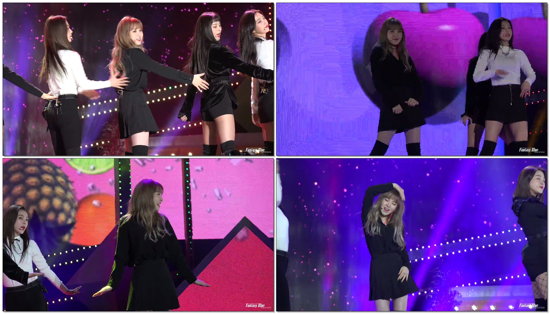 [Fancam/Red Velvet/Wendy]171028 평창뮤직페스타 빨간맛 (Red Flavor)