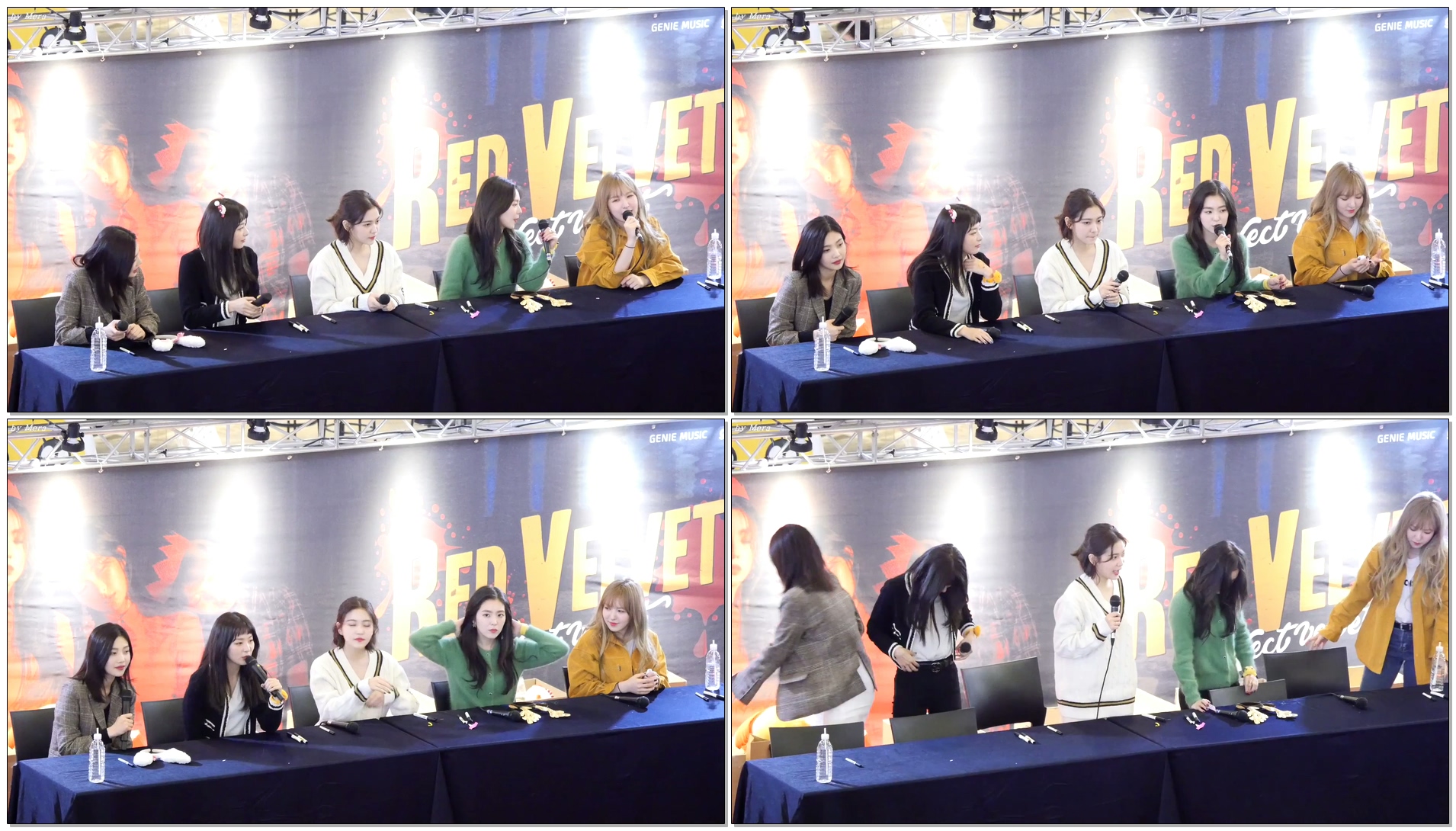 171123 레드벨벳 (Red Velvet) 팬사인회 끝인사 & 퇴장 [전체] 직캠 Fancam (여의도IFC몰) by Mera