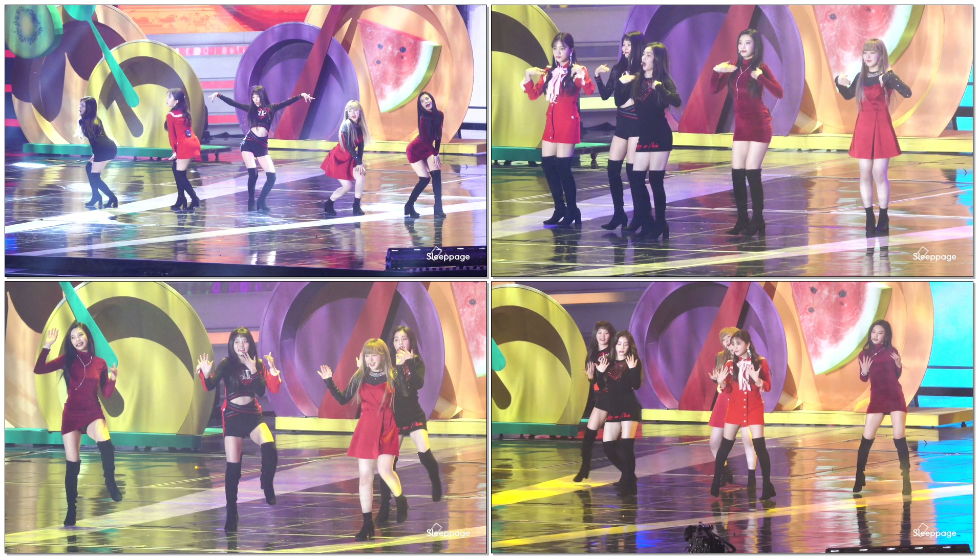 171202 레드벨벳 Redvelvet 빨간맛 Red Flavor @ MMA By Sleeppage