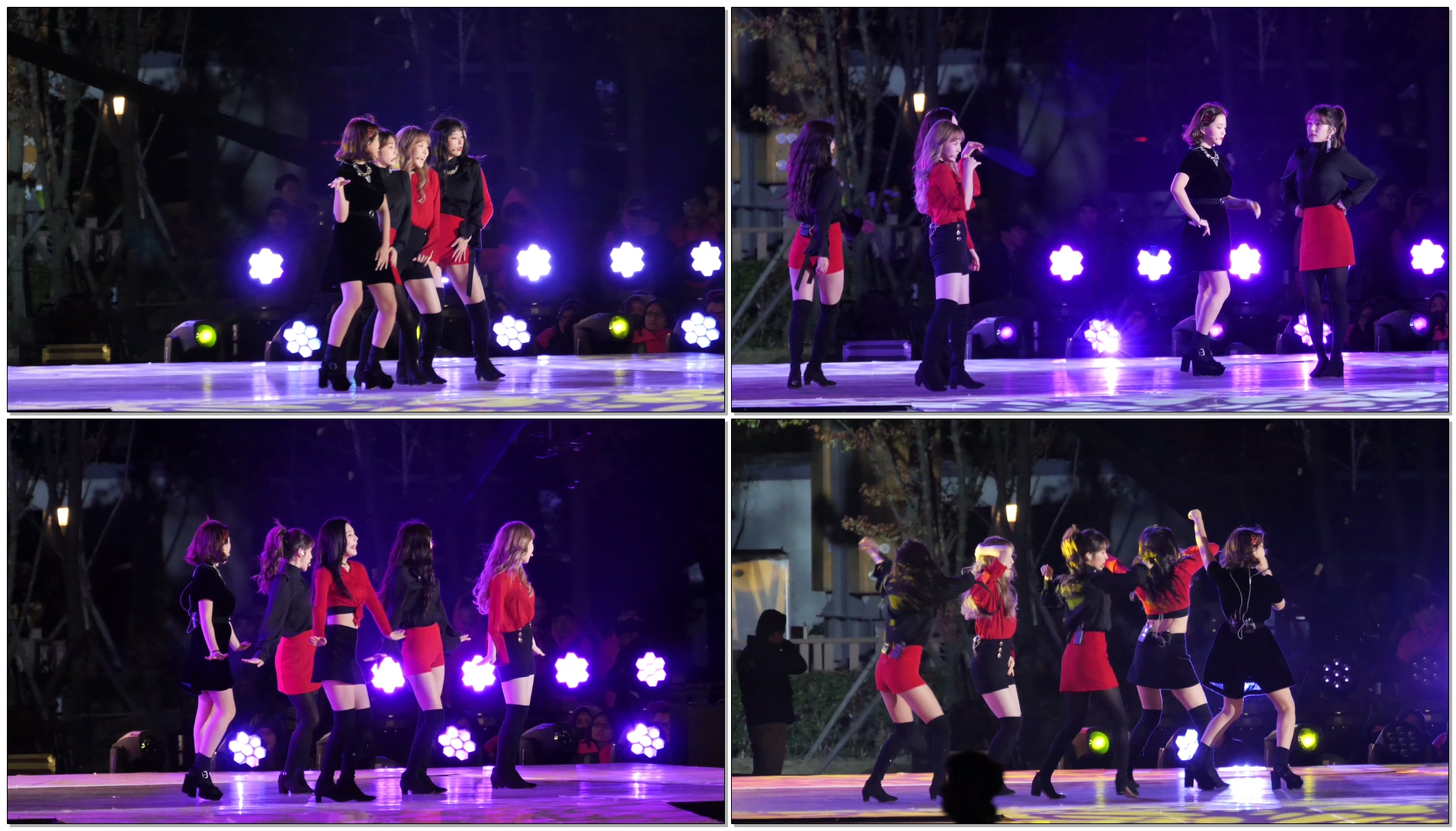 171029 레드벨벳 (Red Velvet) 빨간맛 (Red Flabor) 부산 시민공원 BOF 파크콘서트 공연 직캠
