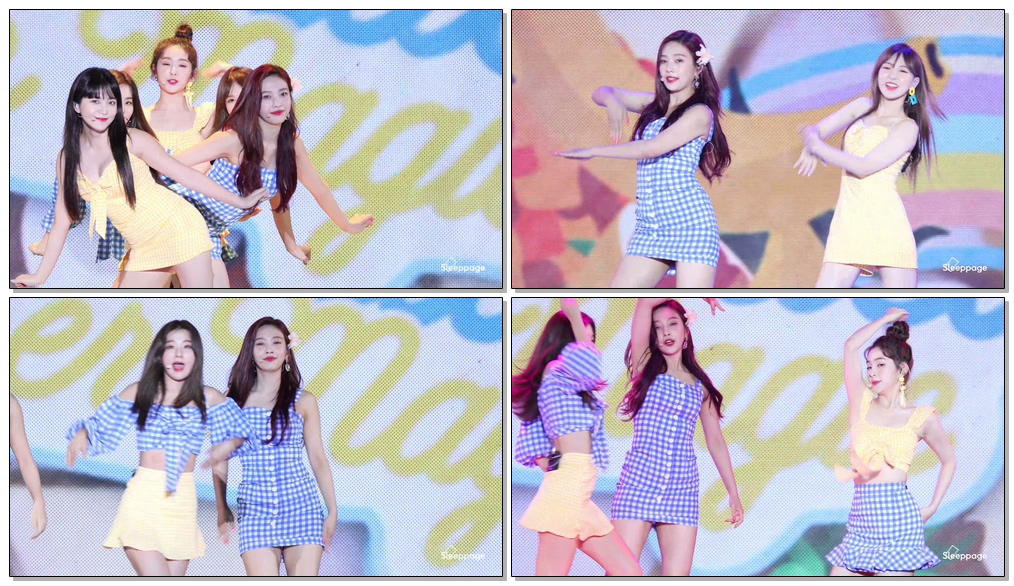 [4K] 180902 레드벨벳 REDVELVET 파워업 POWER UP 조이 JOY @ SKY FESTIVAL By Sleeppage
