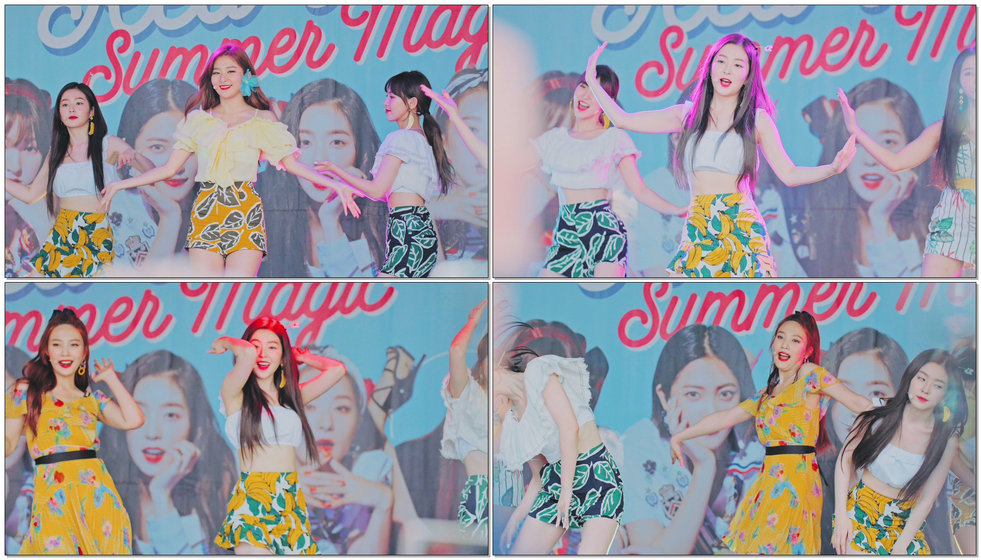 레드벨벳('Red Velvet) - 'Power Up'@180812 캐리비안베이 [4k Fancam/직캠