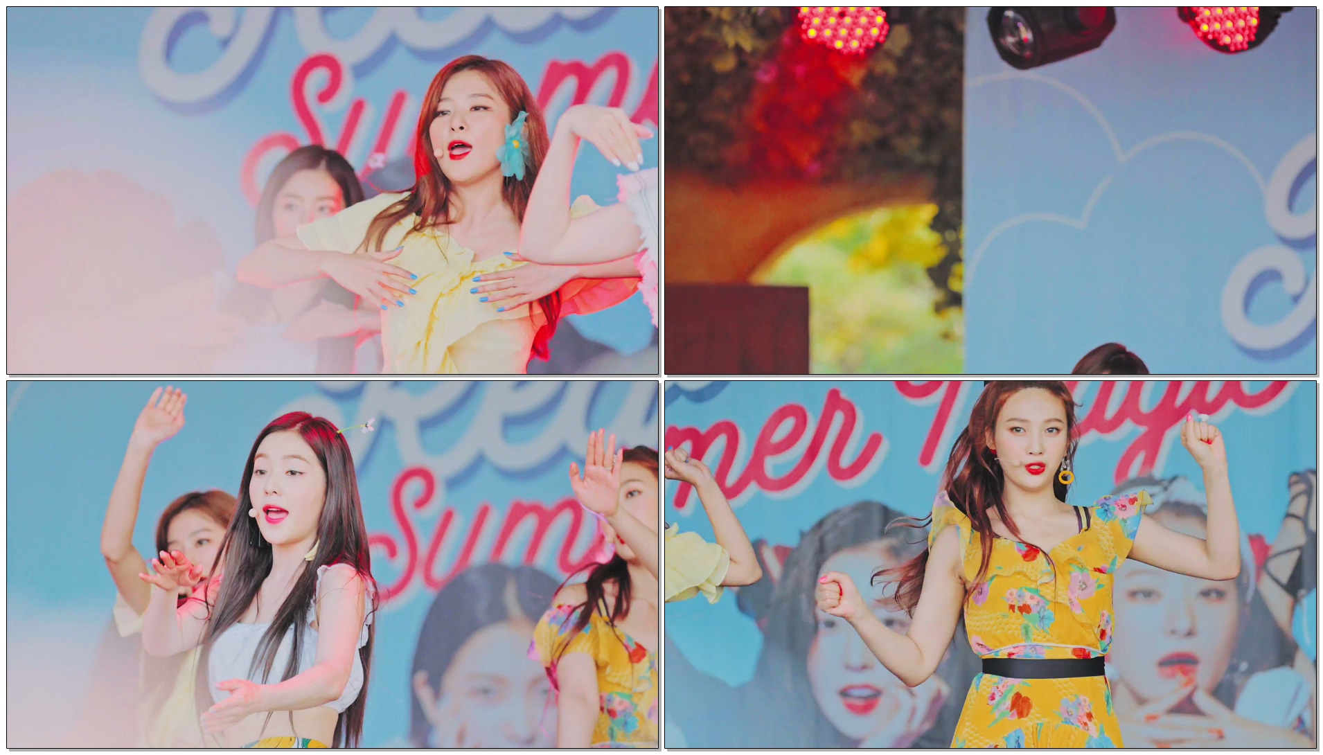 레드벨벳('Red Velvet) - Red Flavor @180812 캐리비안베이 [4k Fancam/직캠