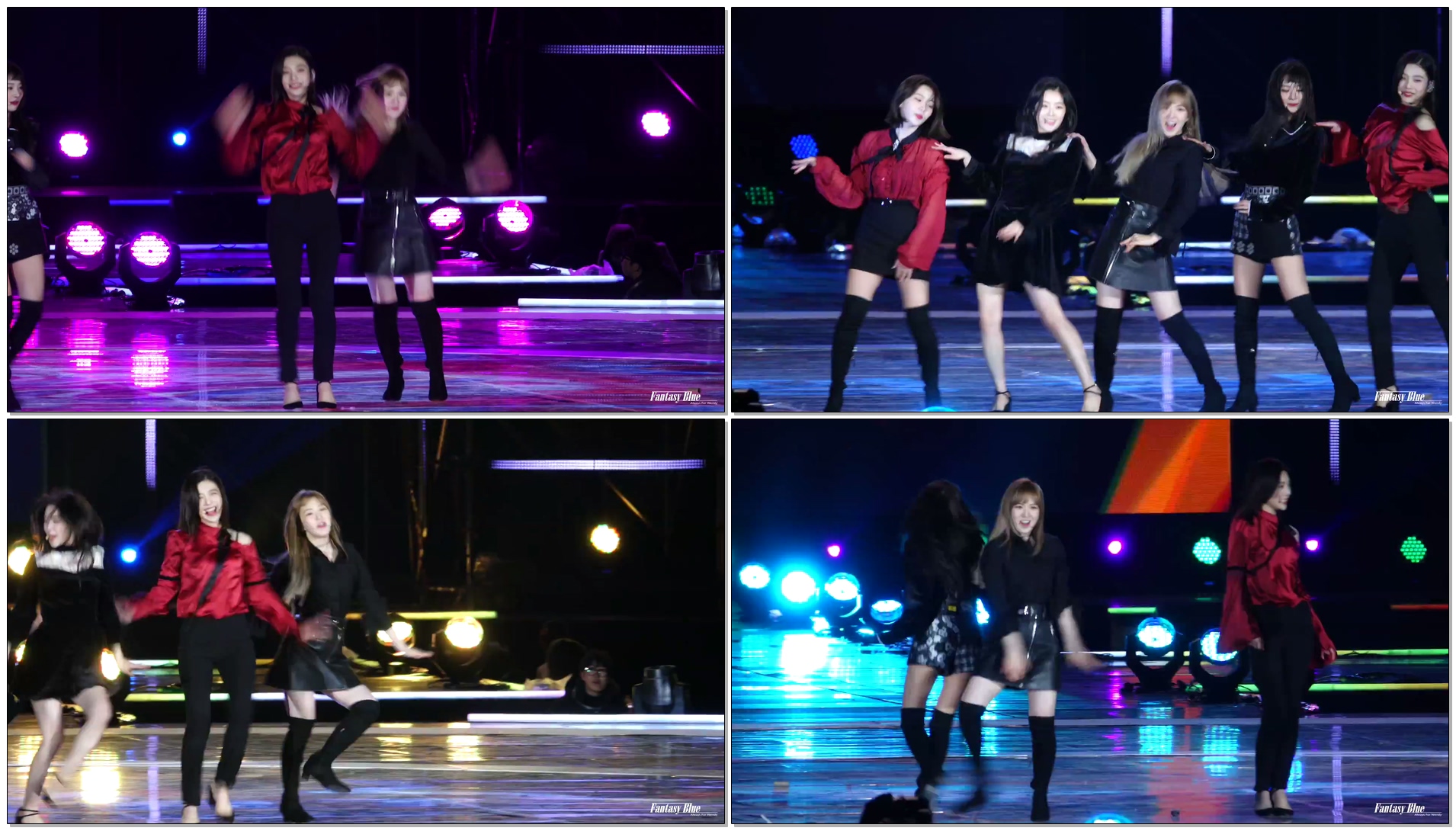 [Fancam/Red Velvet/Wendy]171104 평창드림콘서트 빨간맛 2배속댄스 (Red Flavor 2x)