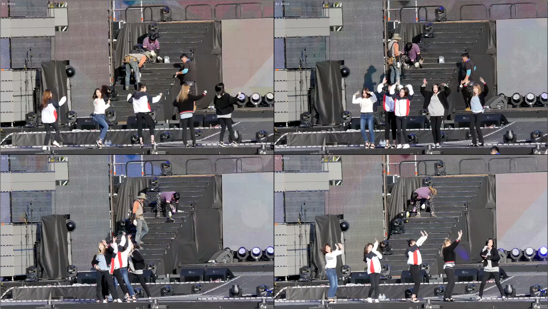 171014 레드벨벳 (Red Velvet) 빨간 맛 (Red Flavor) 사복 리허설[전체] 직캠 Fancam (우정슈퍼쇼) by Mera