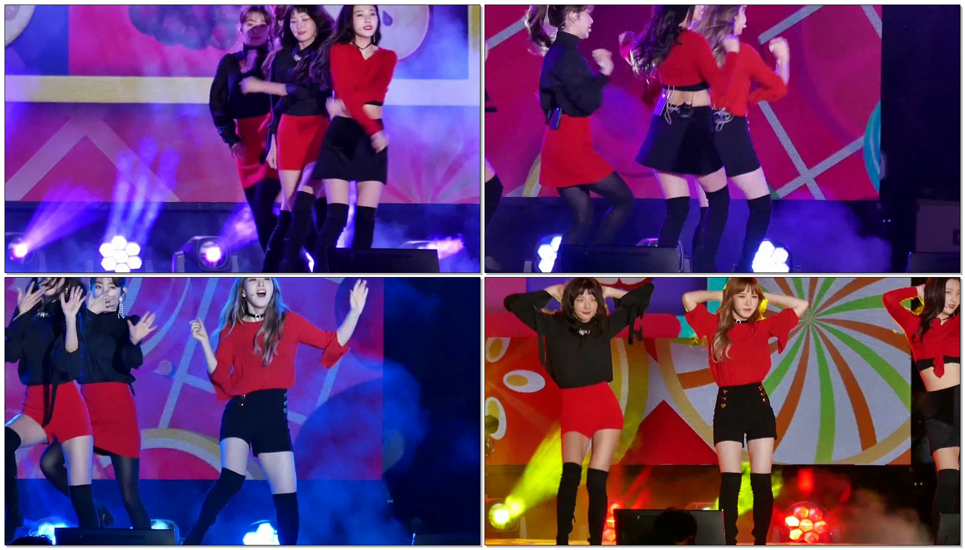 171029 Red Velvet (레드벨벳) (Wendy 웬디) 빨간 맛 (Red Flavor) @ 부산 원아시아 파크콘서트 직캠 Fancam by Happiness