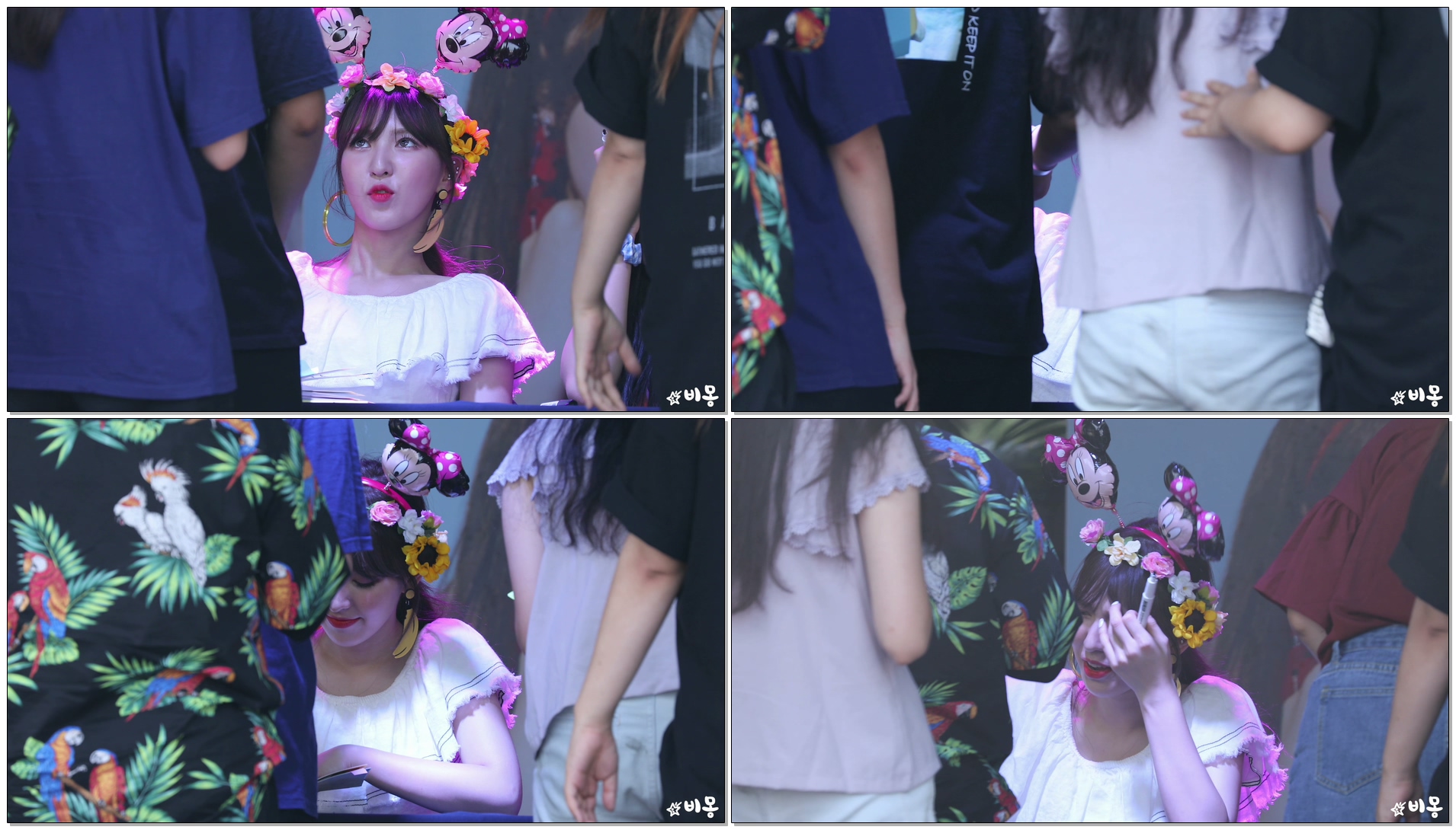 180812 레드벨벳(Red Velvet) 사인중인 웬디 (Wendy's Fansign) [캐리비안베이팬사인회] 4K 직캠 by 비몽