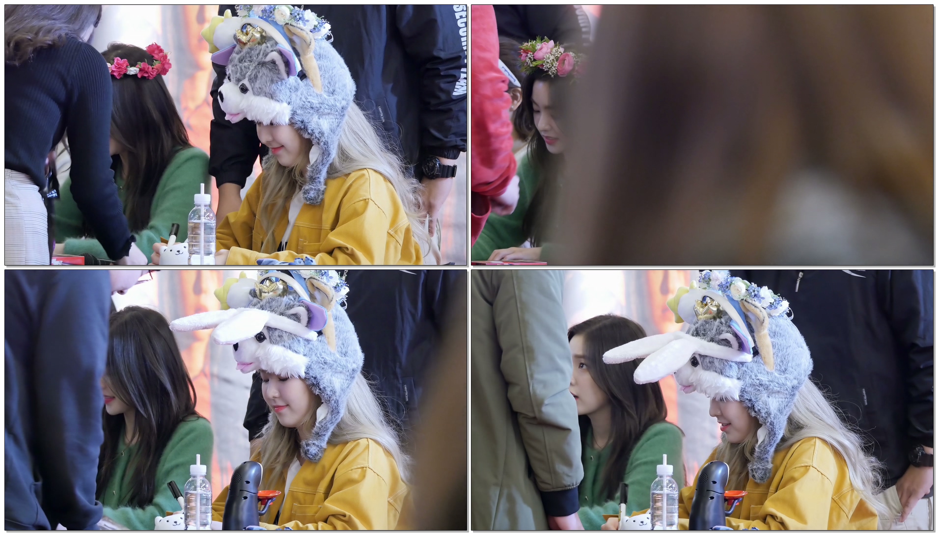 171123 웬디 Wendy focus 02 가오나시 대박! (feat. 아이린 Irene) 레드벨벳 팬싸인회 Red Velvet FanSign Event _ 여의도