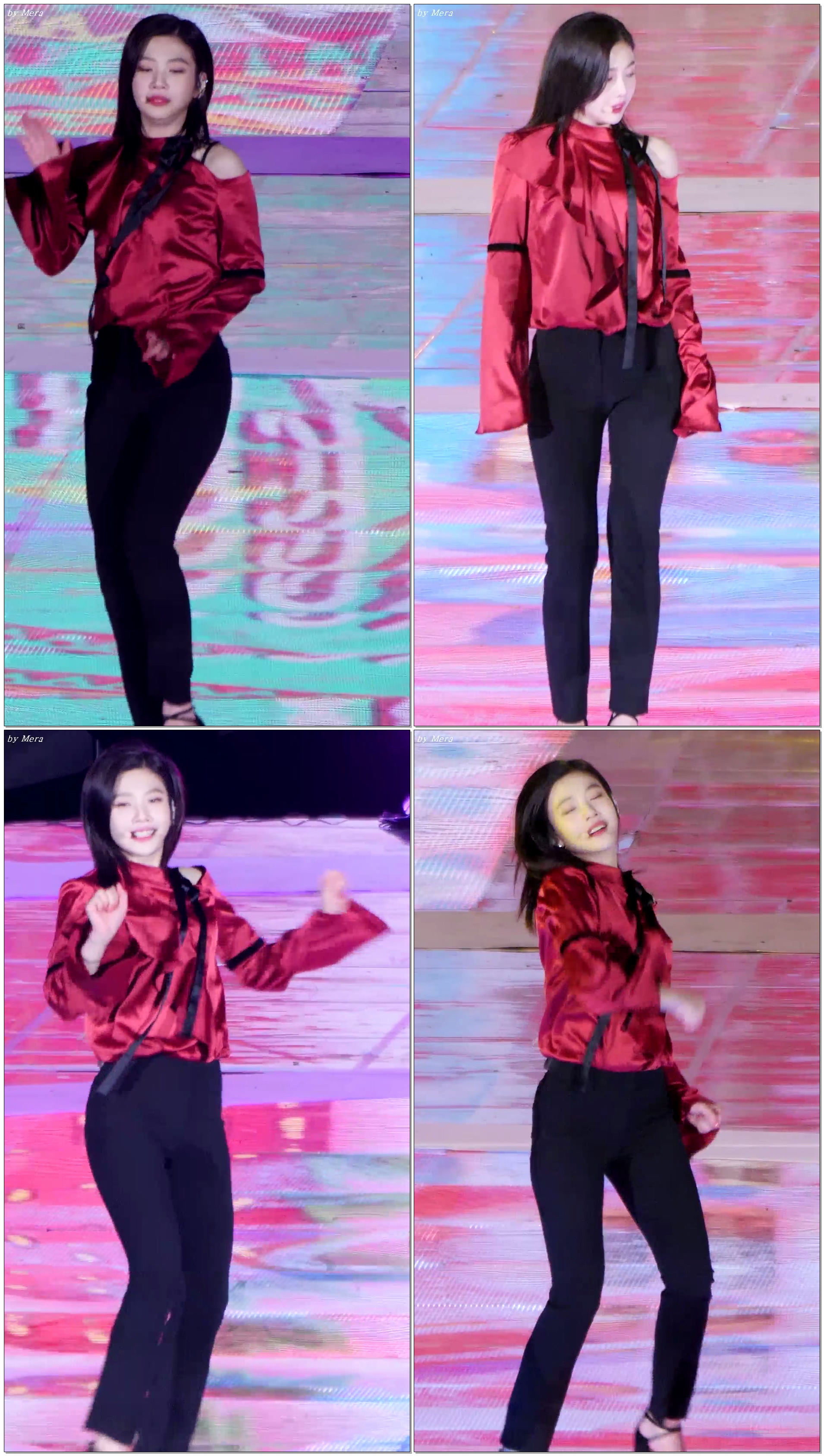 171104 레드벨벳 (Red Velvet) 빨간 맛 (Red Flavor) [조이] Joy 직캠 Fancam (2017 평창드림콘서트) by Mera