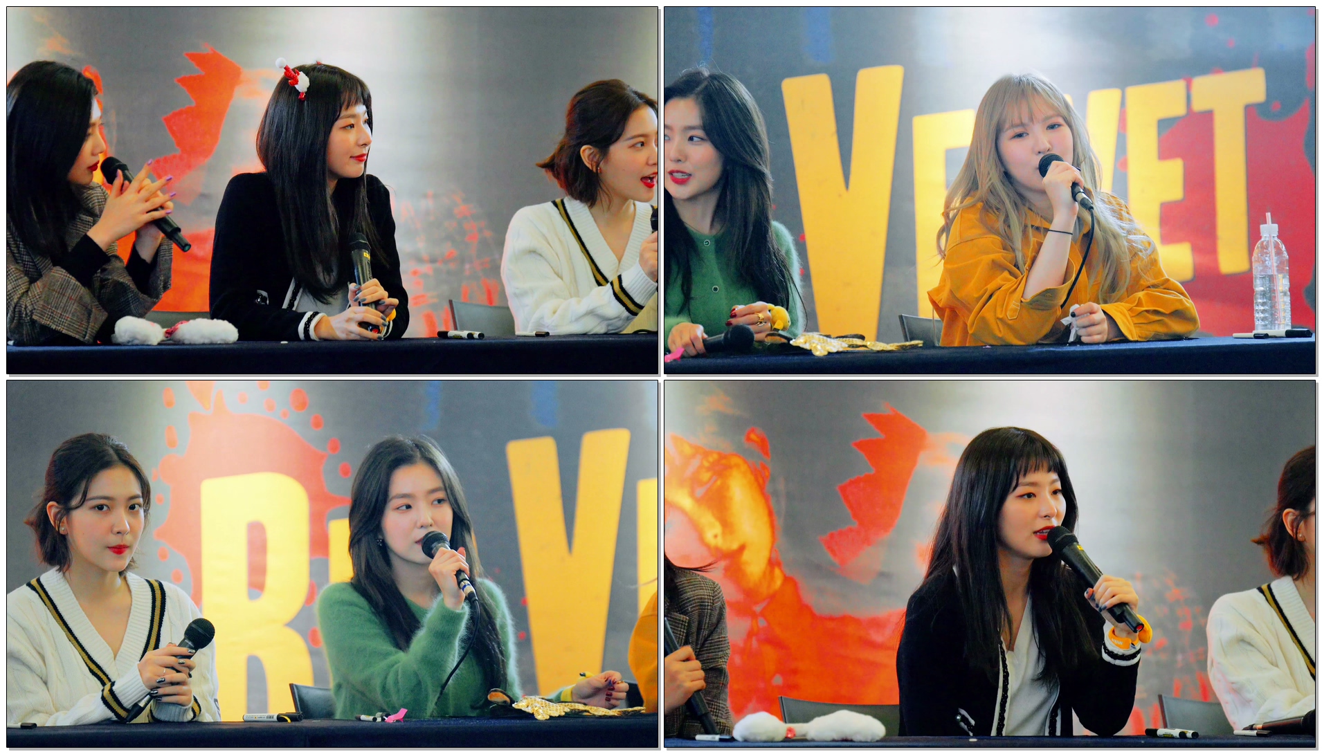 Ending Talk Red Velvet(레드벨벳) 팬싸인회@171122 여의도 ifc몰 [4k Fancam/직캠] By TheGsd