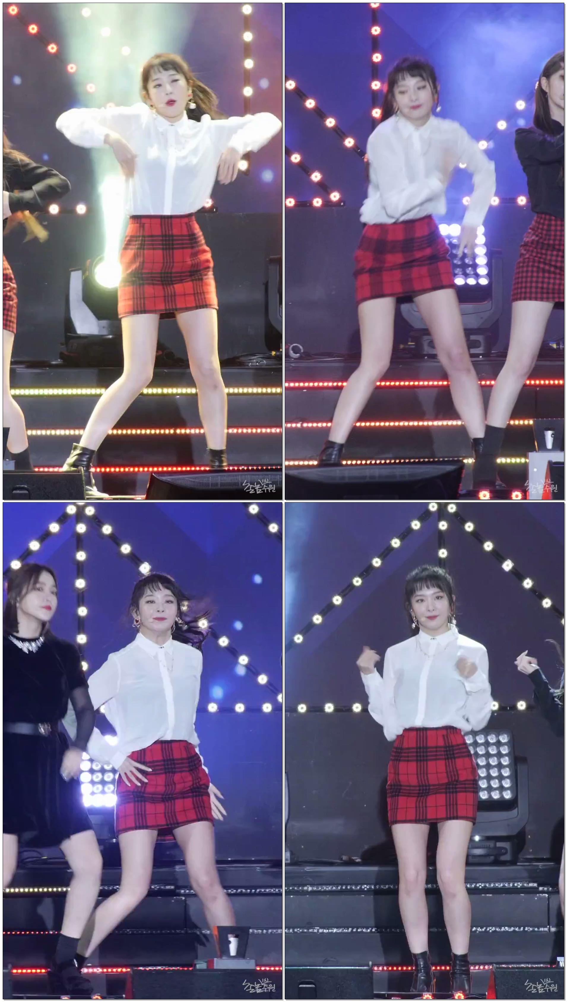 171101 레드벨벳 (Red Velvet) - 빨간 맛 (Red Flavor) (슬기) 직캠 by 수원촌놈 [평창올림픽 서포터즈발대식]