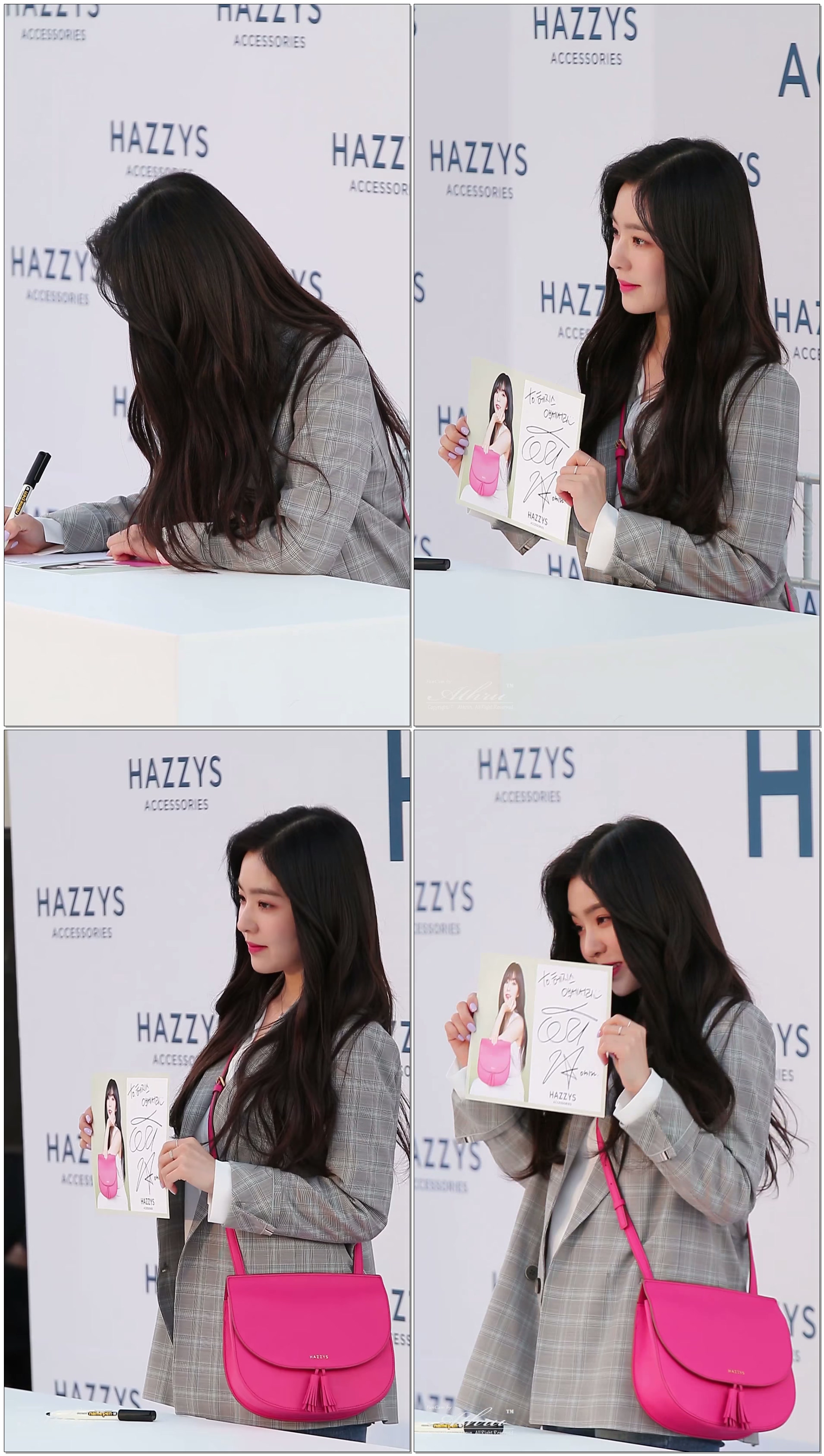 180316 #아이린 #IRENE #레드벨벳 #REDVELVET #HAZZYS 팬싸인회 +팬들의 환호에 부끄부끄~!♡ 직캠 fancam by Athrun