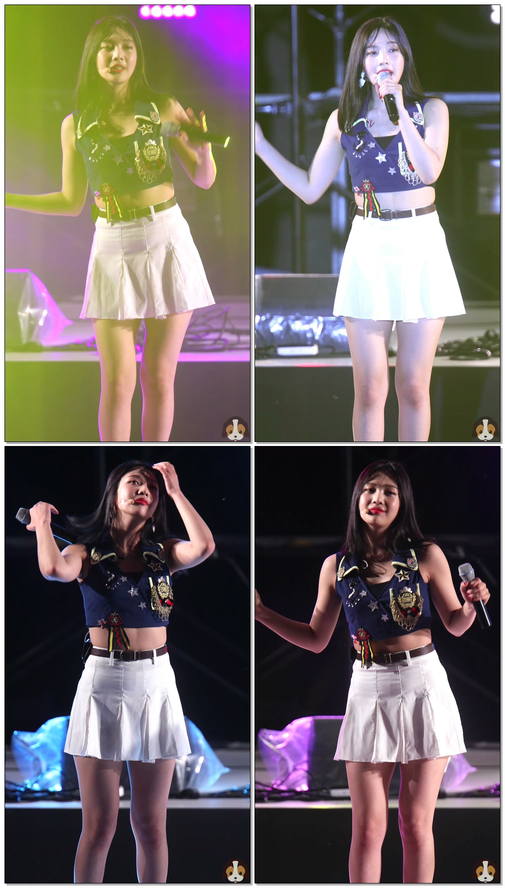 [4K] 180914 레드벨벳 (Red velvet) 조이 (Joy) - 한여름의 크리스마스(With You) @ 제12회장수한우랑사과랑축제 By 비글