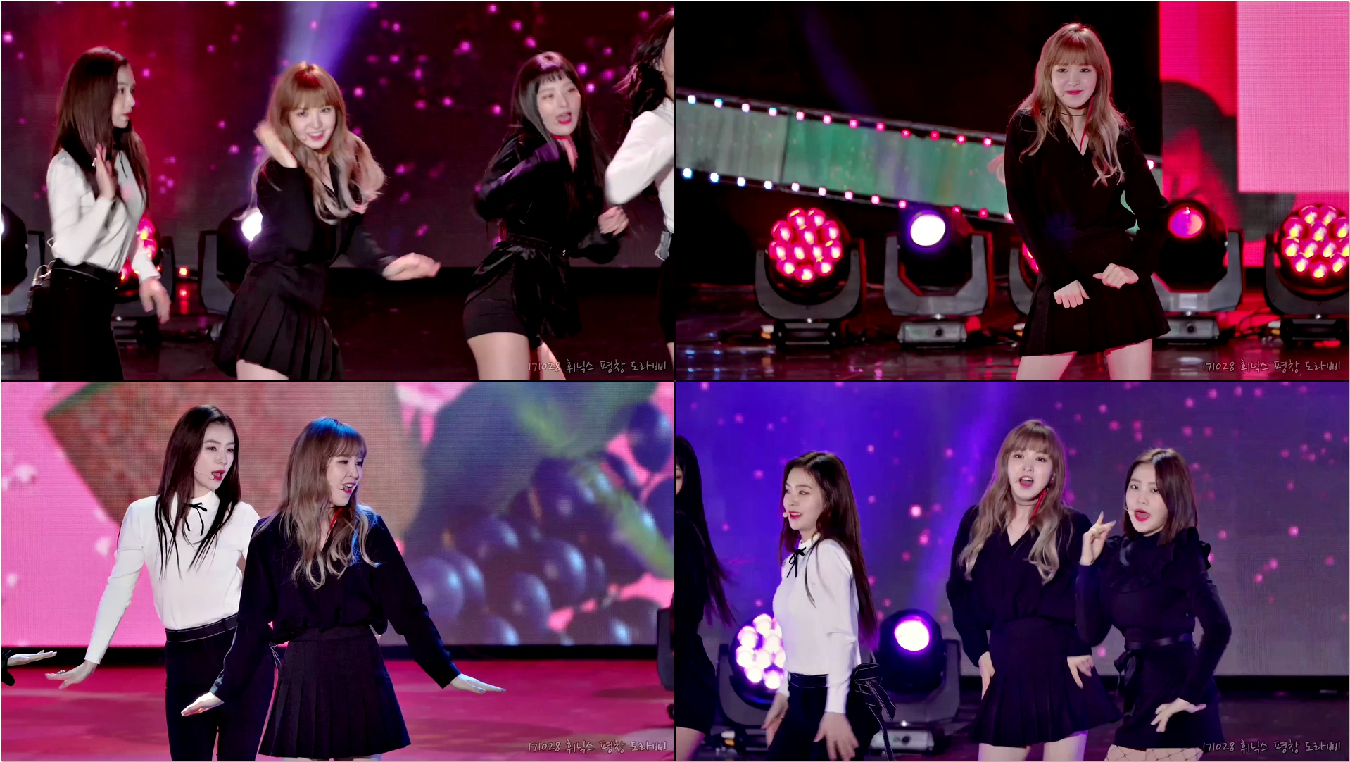 171028 레드벨벳 (Red Velvet) 웬디 '빨간 맛 (Red Flavor)' 직캠 By 도라삐 @ 평화기원 평창 뮤직 페스타, 휘닉스 평창