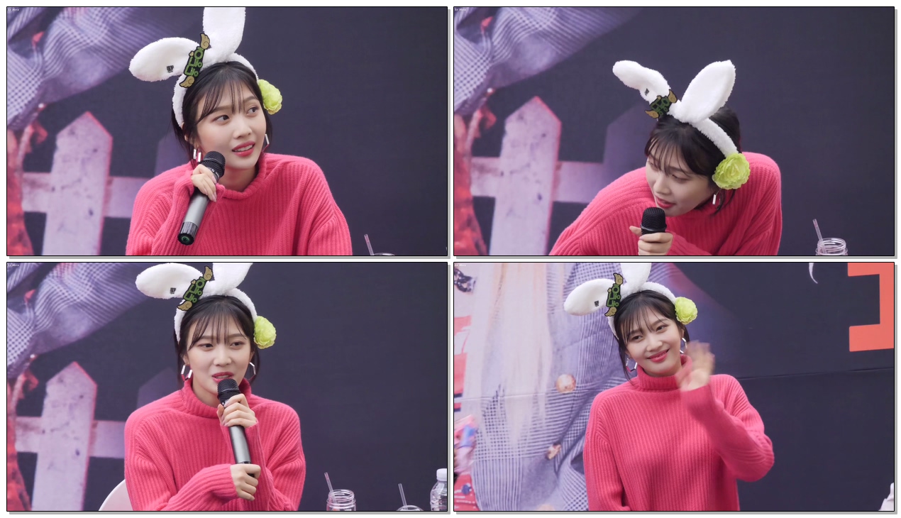 181203 레드벨벳 (Red Velvet) 웬디 비눗방울 공격으로 놀란 조이,마무리토크 및 퇴장 [조이] Joy 4K 직캠 Fancam (코엑스팬사인회) by Mera