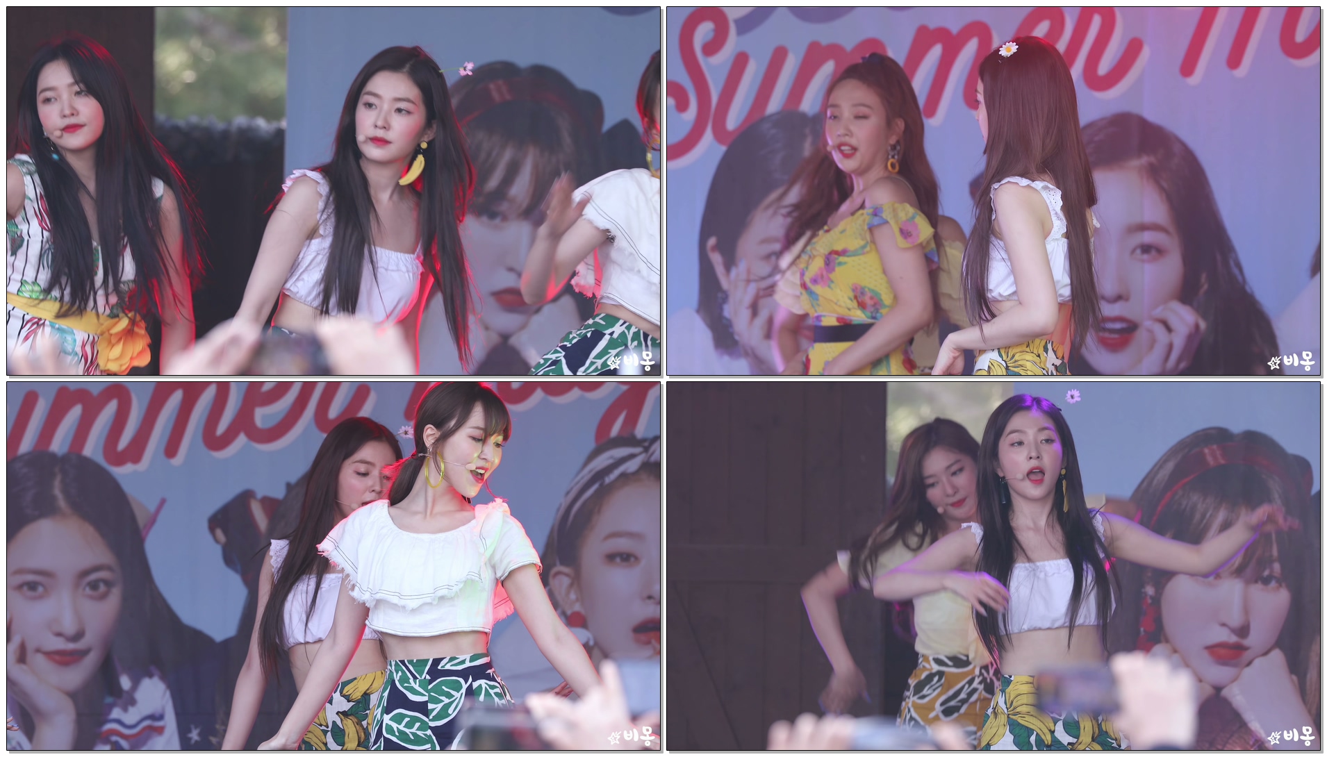 180812 안무 까먹은 아이린(Irene) - 빨간 맛 (Red Flavor) 레드벨벳(Red Velvet) [캐리비안베이팬사인회] 4K 직캠 by 비몽
