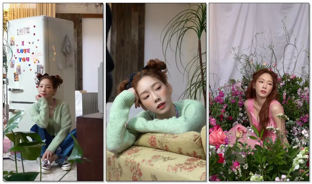 #TAEYEON #태연 '#Happy' Photoshoot Behind