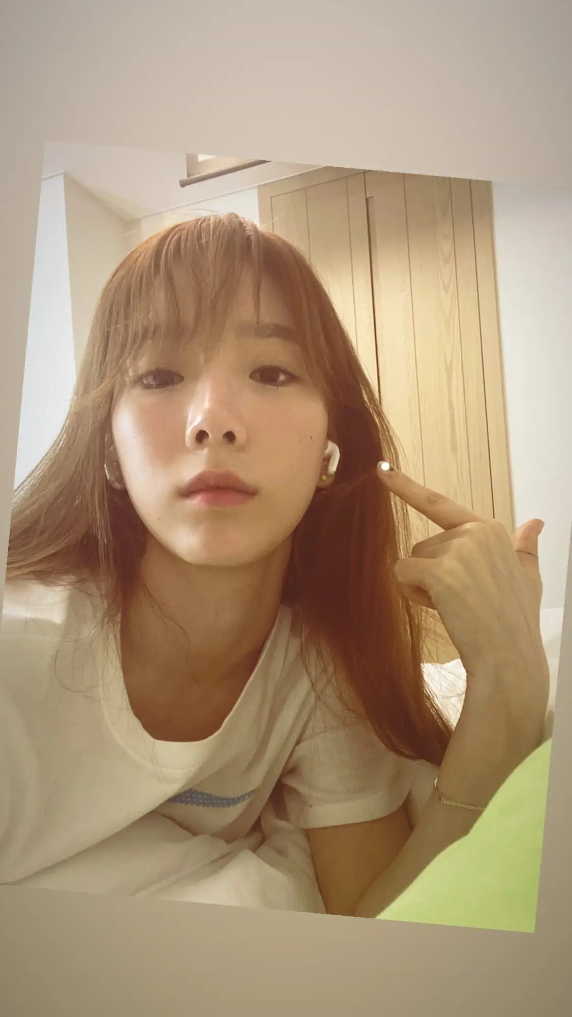 좀전 #소녀시대 #태연 인스타 스토리