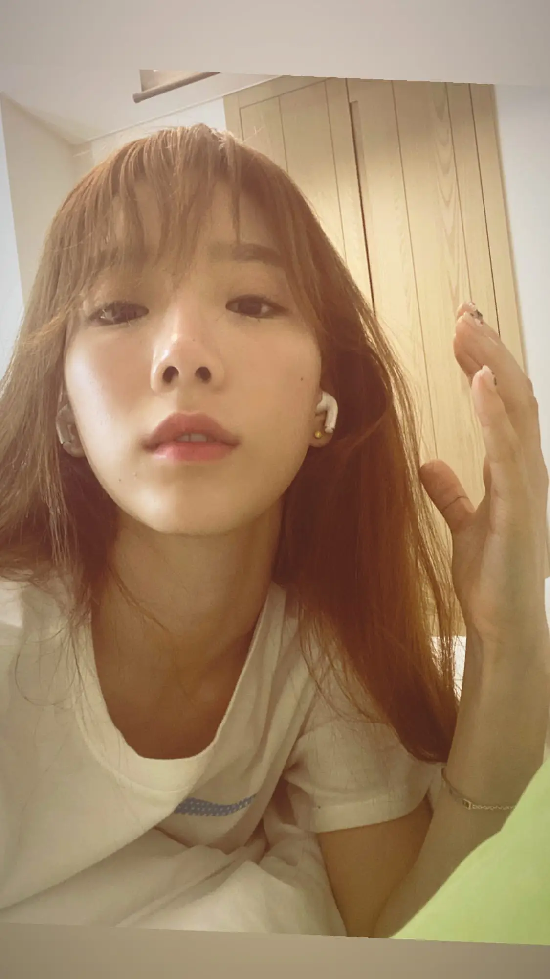 좀전 #소녀시대 #태연 인스타 스토리