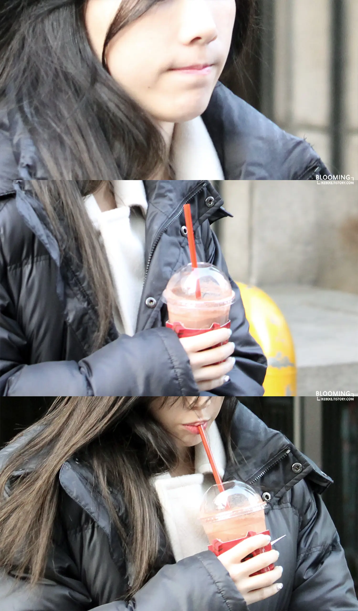 141219 뮤뱅 출근 태연 직찍 by BLOOMING