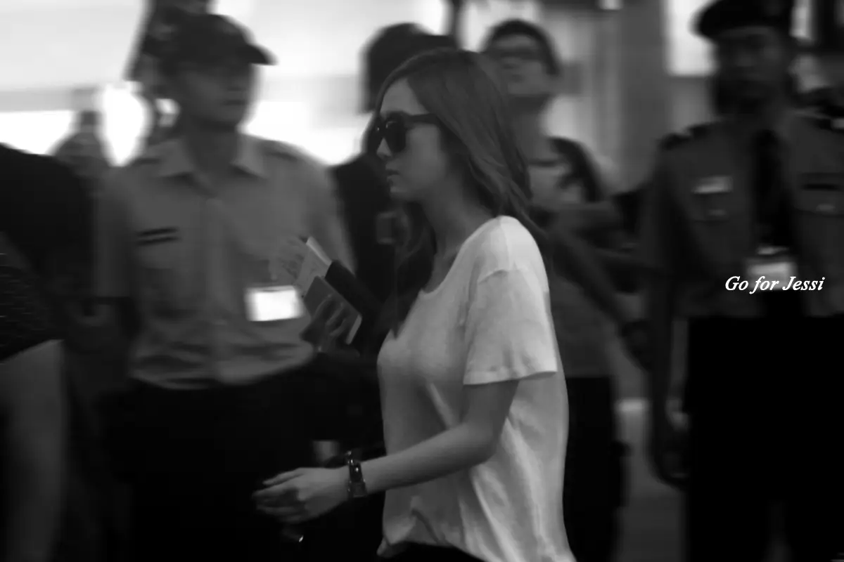 130722 타이페이 쑹산공항 출국 제시카 by Go For Jessi