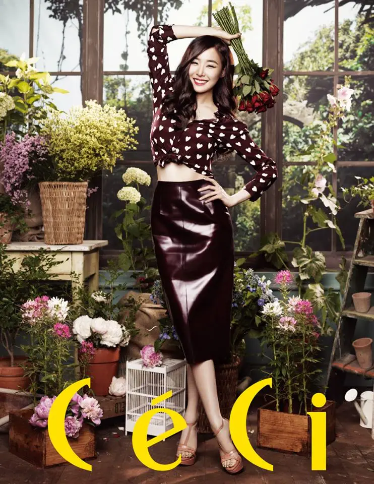 소녀시대 페이스북 티파니 - Tiffany on Magazine Ceci (Ceci 2013년 8월호)