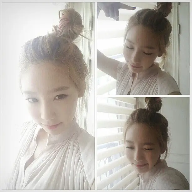 130726 태연 인스타그램 업뎃 - 더울땐걍이렇게!